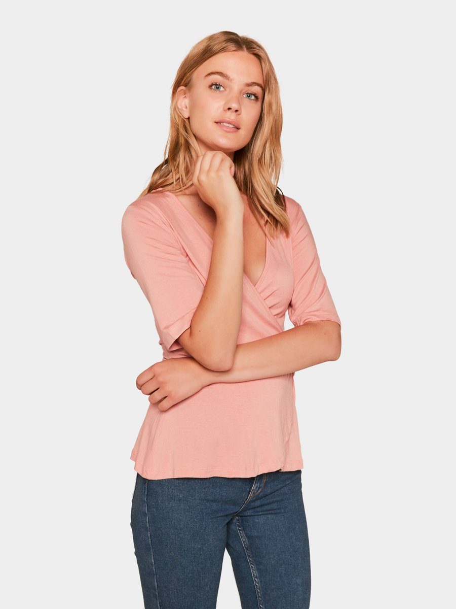 Otto - pieces NU 15% KORTING: Pieces Shortsleeve wrap Blouse