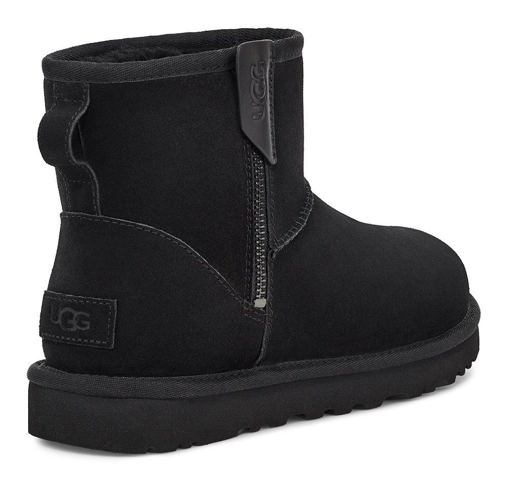 UGG Winterlaarzen CLASSIC MINI BAILEY ZIP winterlaars, snowboots, instaplaars met warme voering