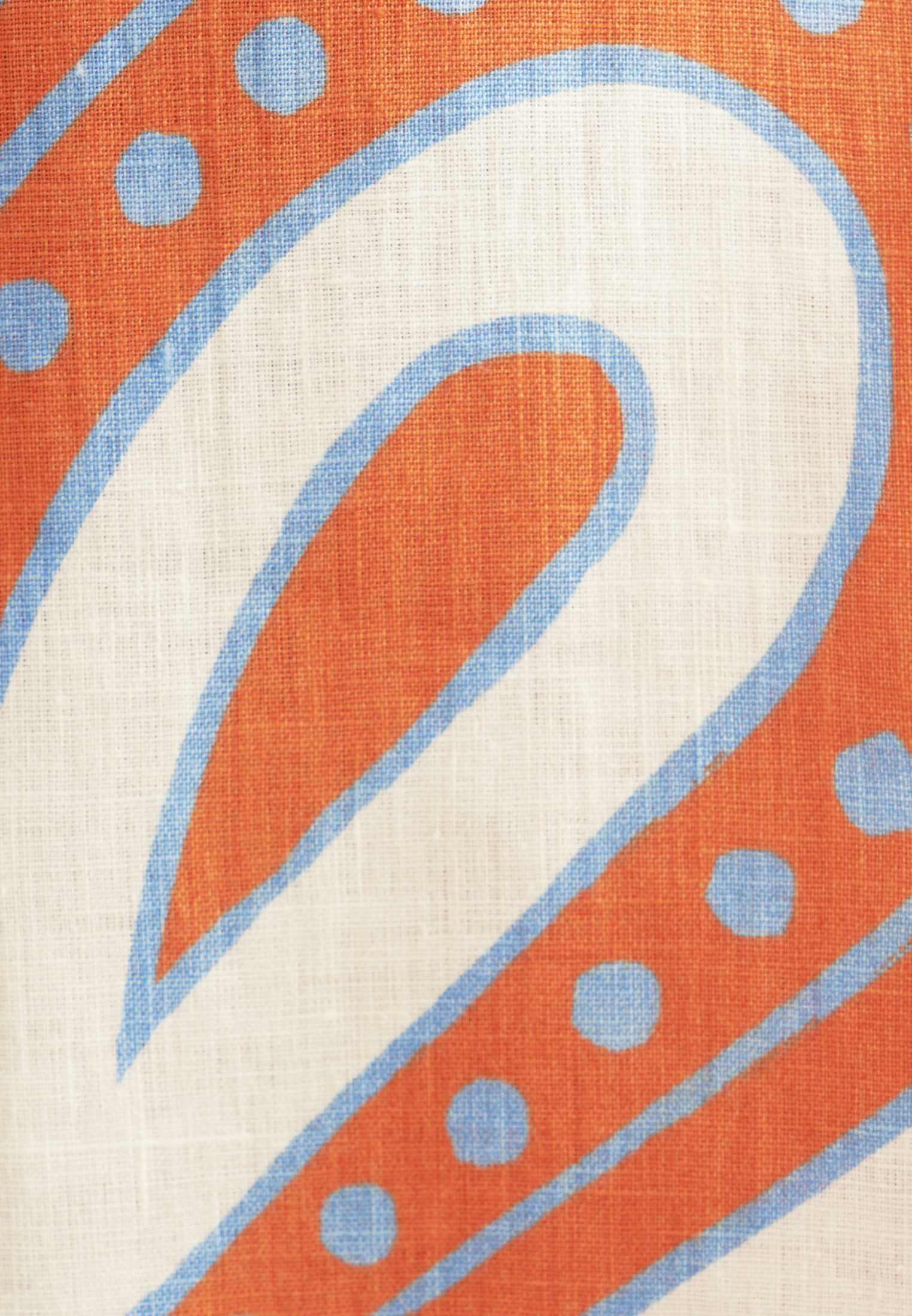 seidensticker Zomerjurk Zwarte roos 3/4-mouw v-hals paisley