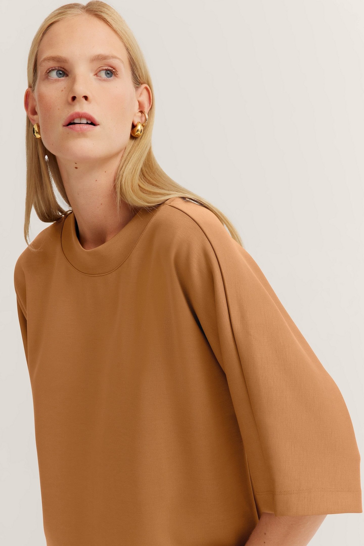 Bugatti Sweatshirt kort mouwend & oversized