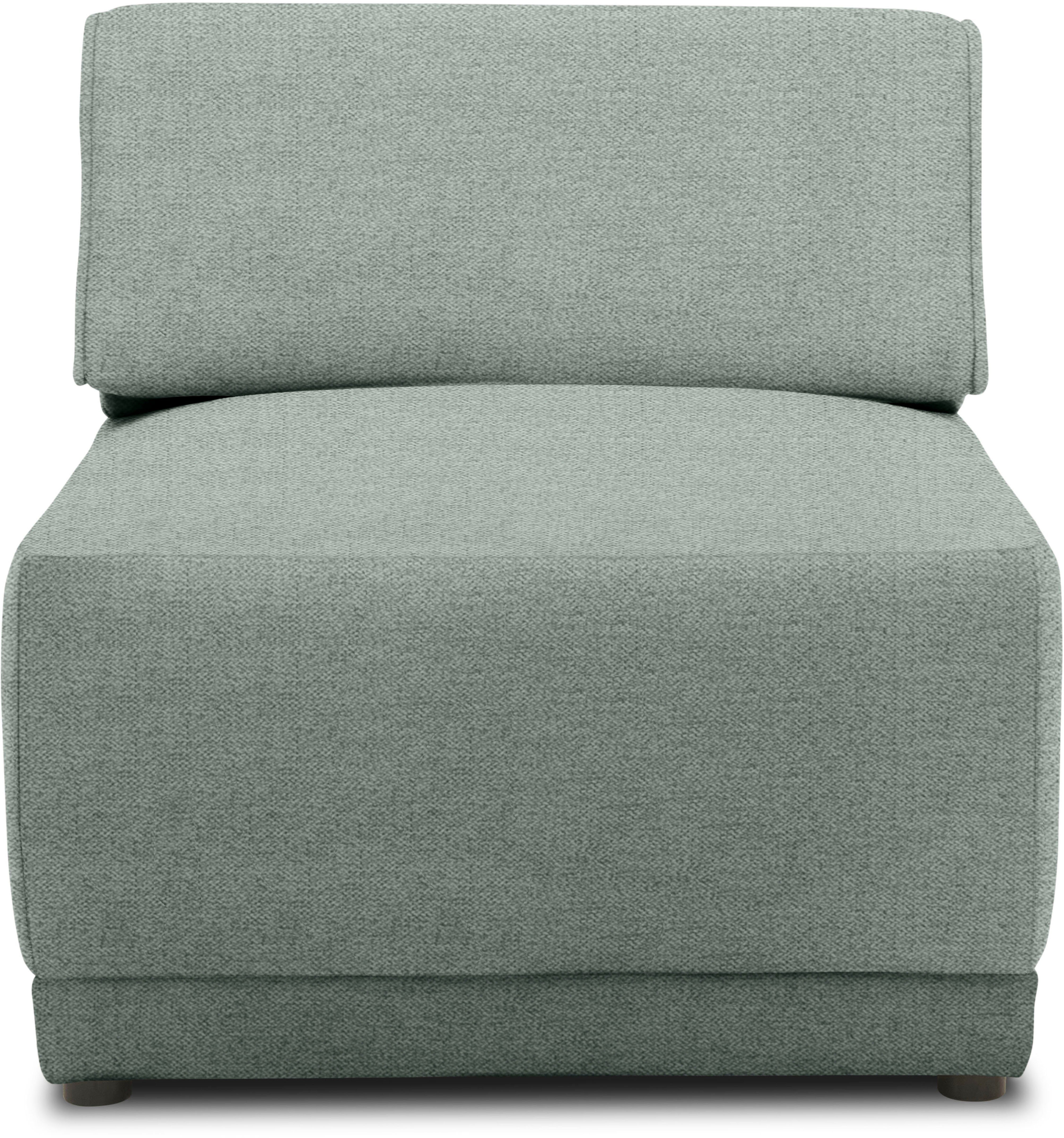 DOMO collection Sofaelement 800007 Rugkussen plaatsbaar, oneindig uit te breiden groen, modulaire banken