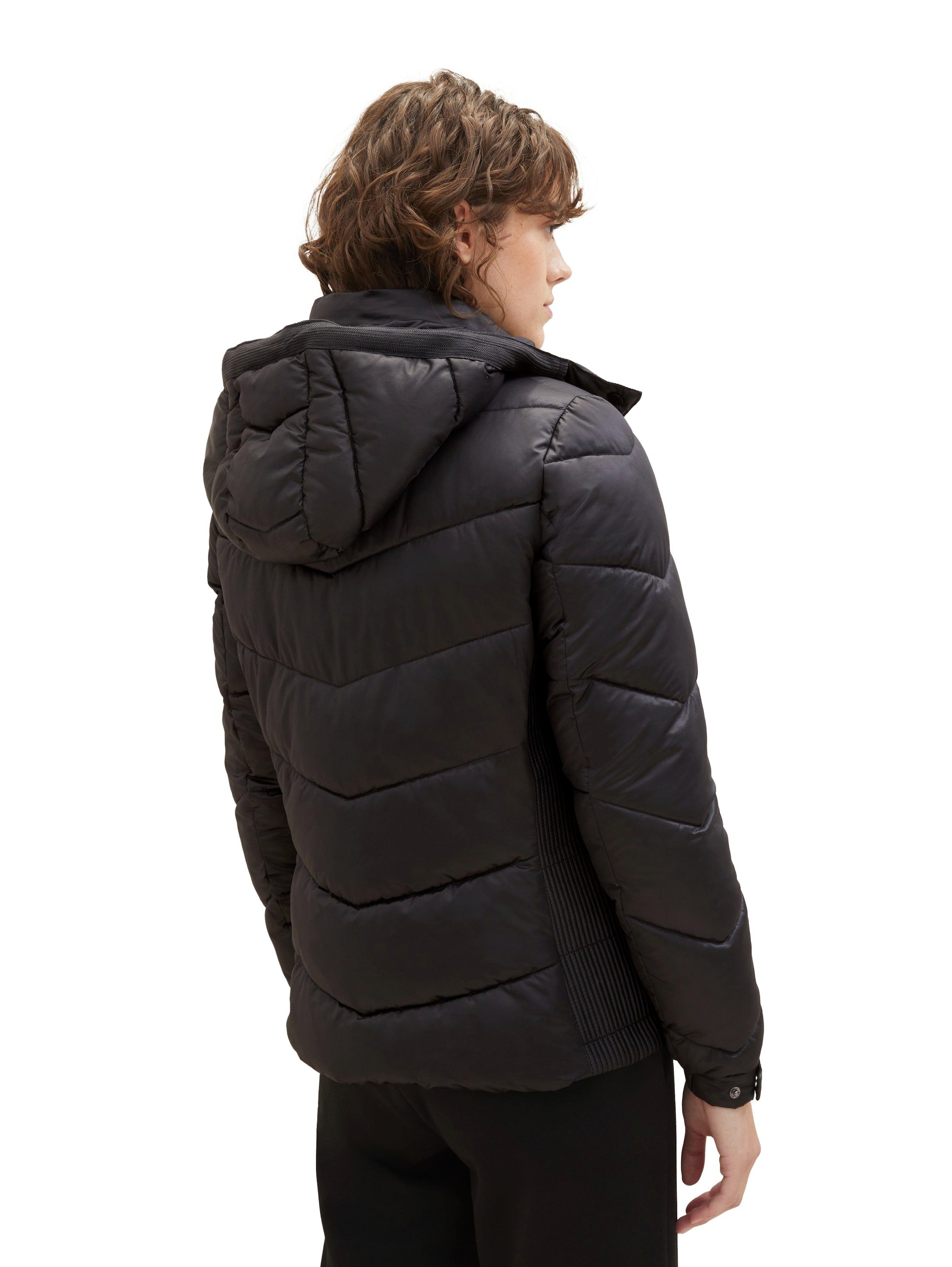 Tom Tailor Gewatteerde jas met gerecycled polyester