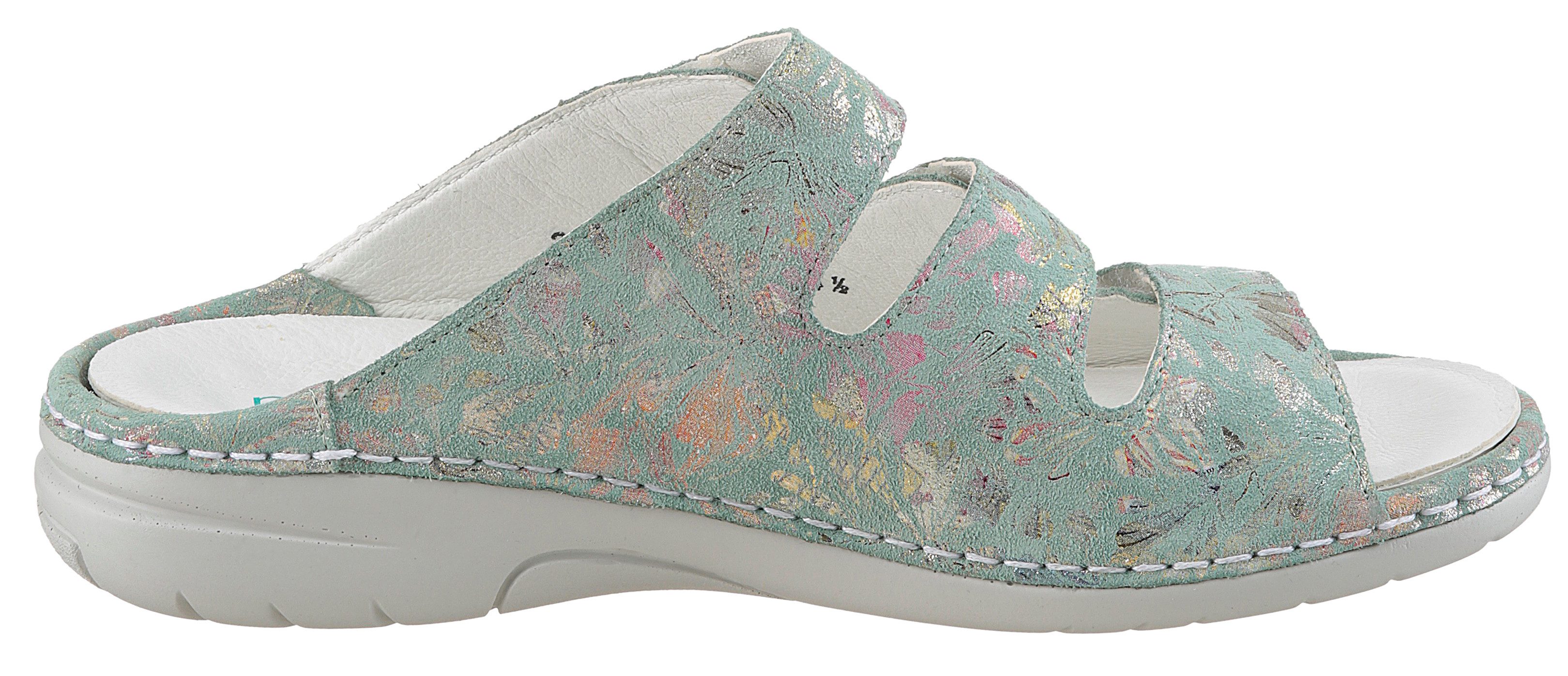 Waldläufer Slippers GUNNA , klittenbandschoen, zomerschoen, comfort-schoen in comfortbreedte g (= breed)