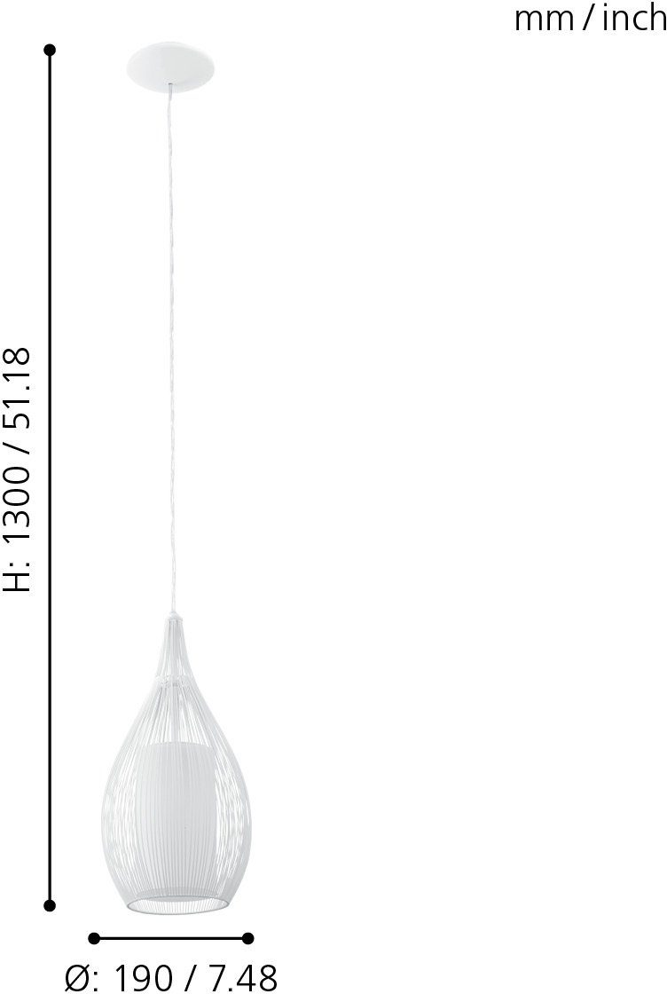 EGLO Hanglamp RAZONI Hanglicht, hanglamp (1 stuk)