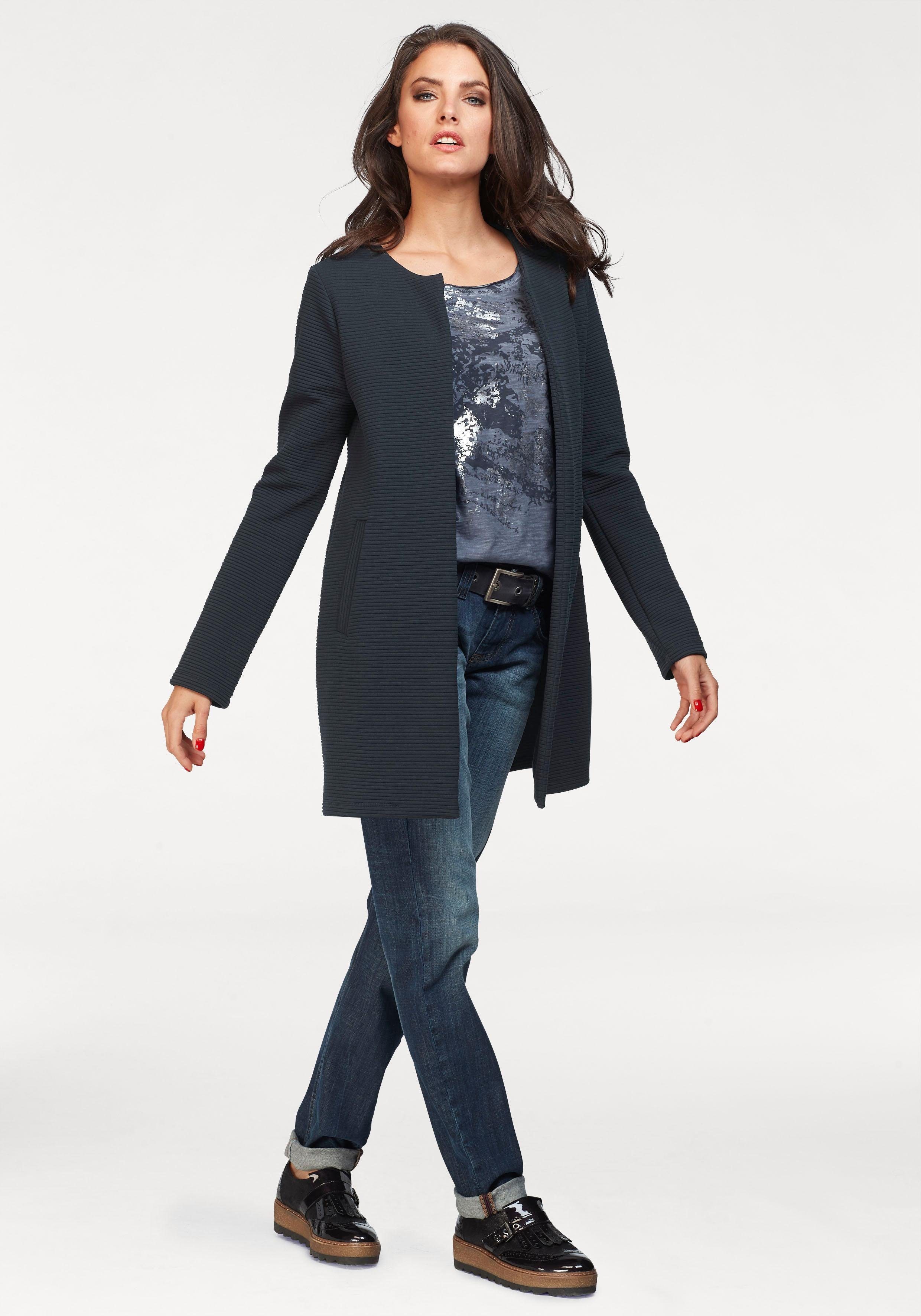 Aniston SELECTED Lange blazer in modieuze lengte