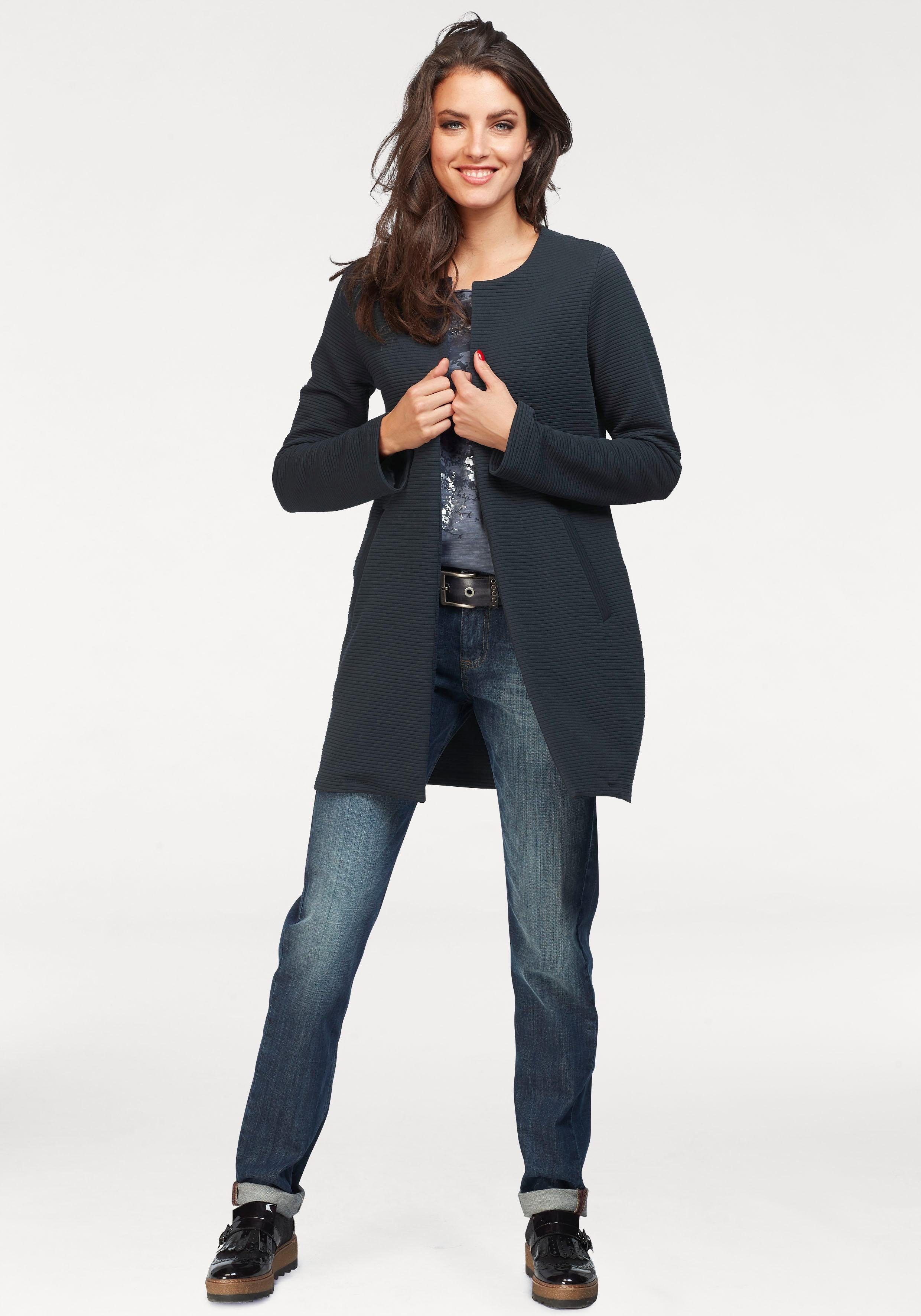 Aniston SELECTED Lange blazer in modieuze lengte