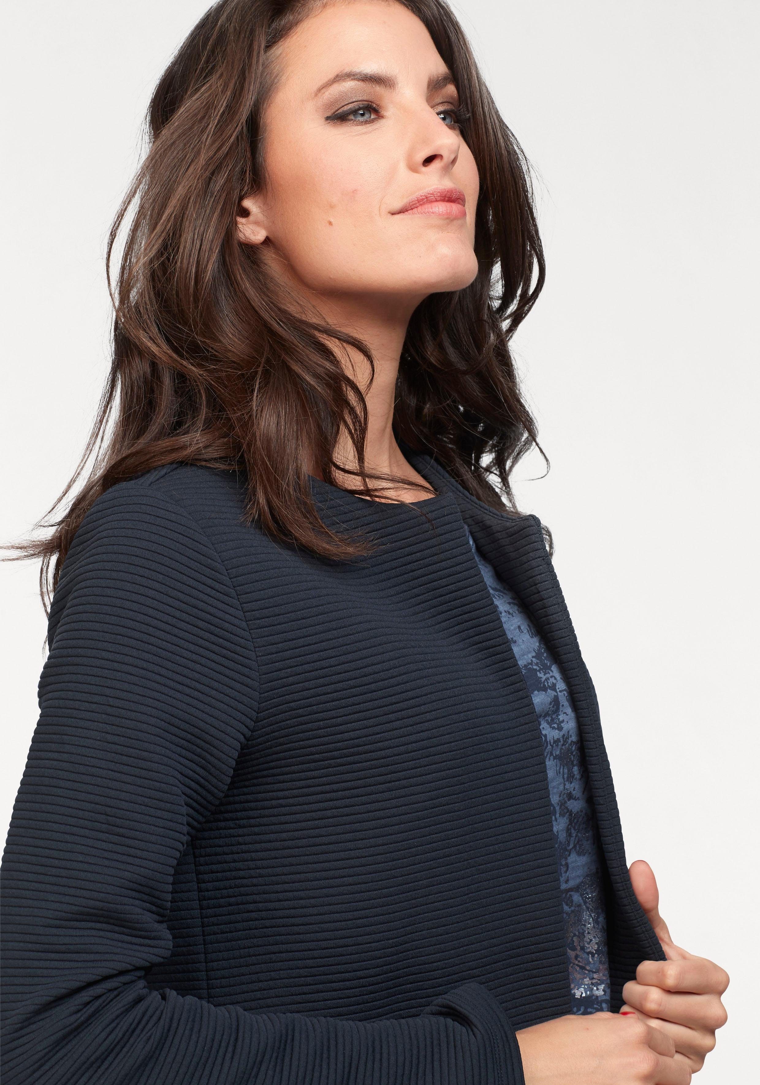 Aniston SELECTED Lange blazer in modieuze lengte