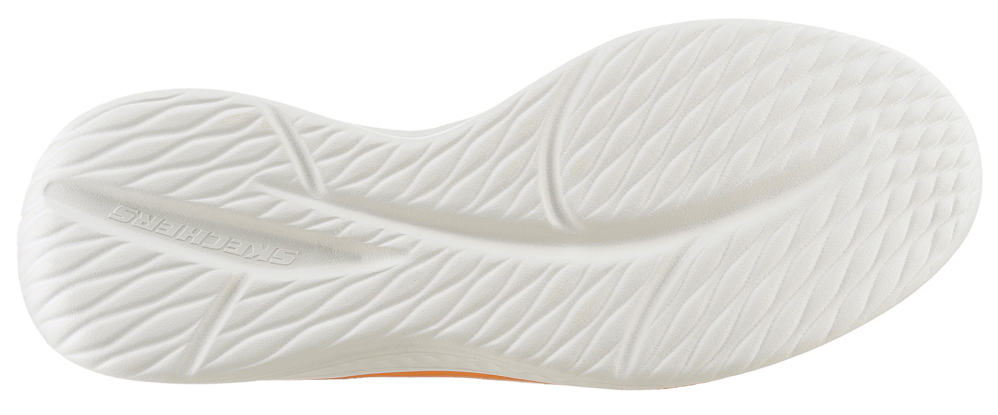 Skechers Slip-on sneakers SLADE-QUINTO slipper, vrijetijdsschoen met subtiele contrastafwerking