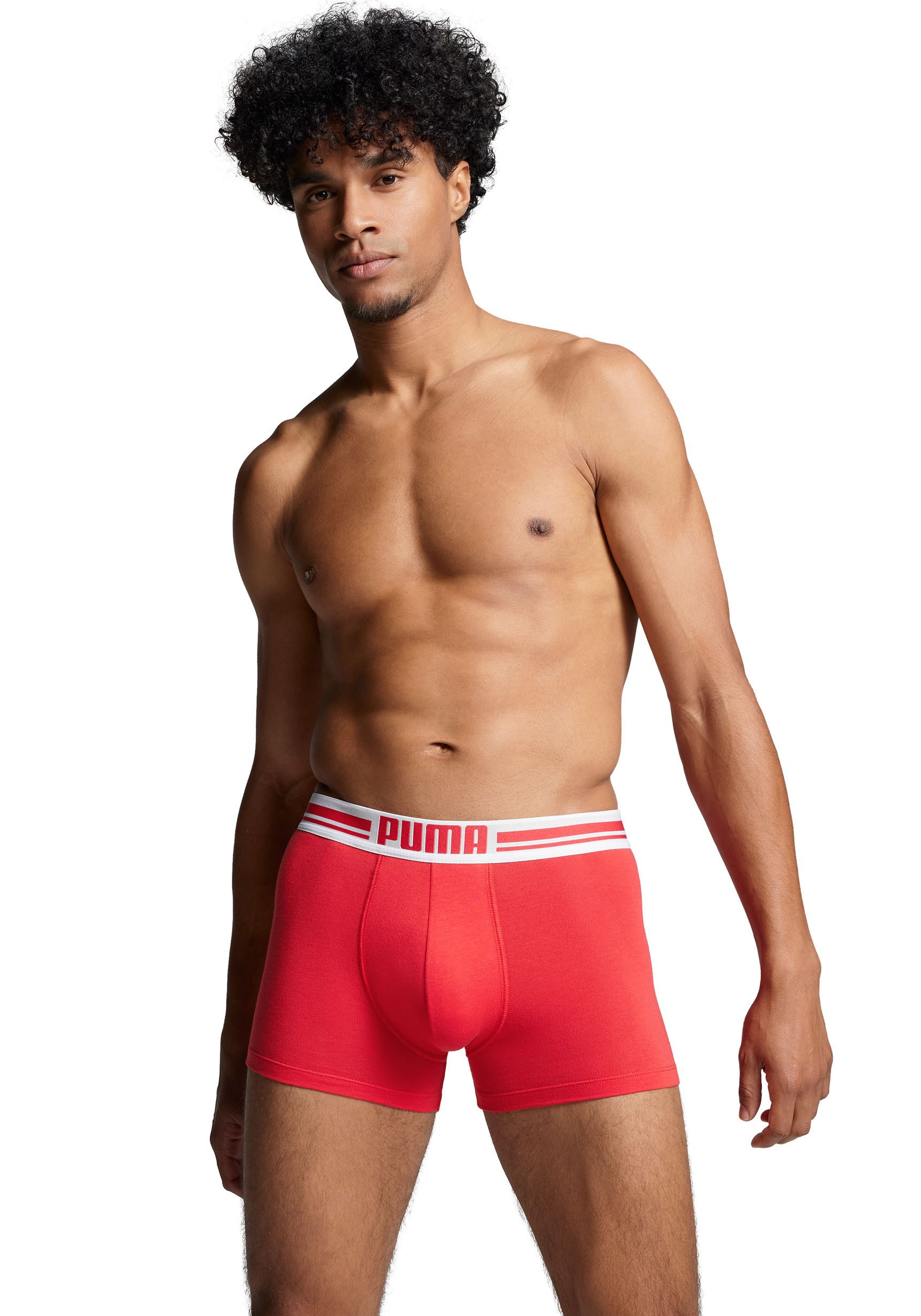 PUMA Boxershort met logoband (2 stuks, Set van 2)