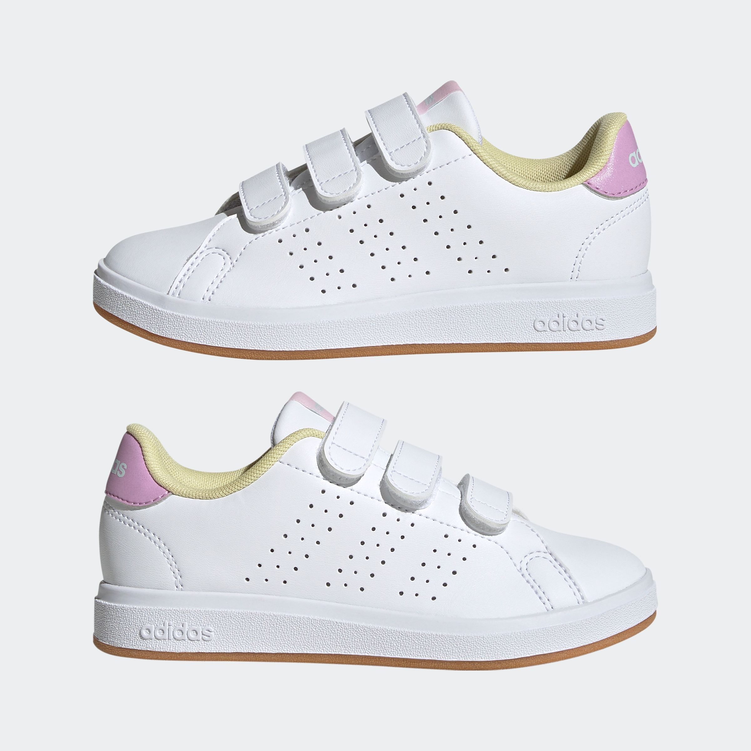 adidas Sportswear Klittenbandschoenen ADVANTAGE BASE 2.0 KIDS Ontwerp in de sporen van de adidas Stan Smith