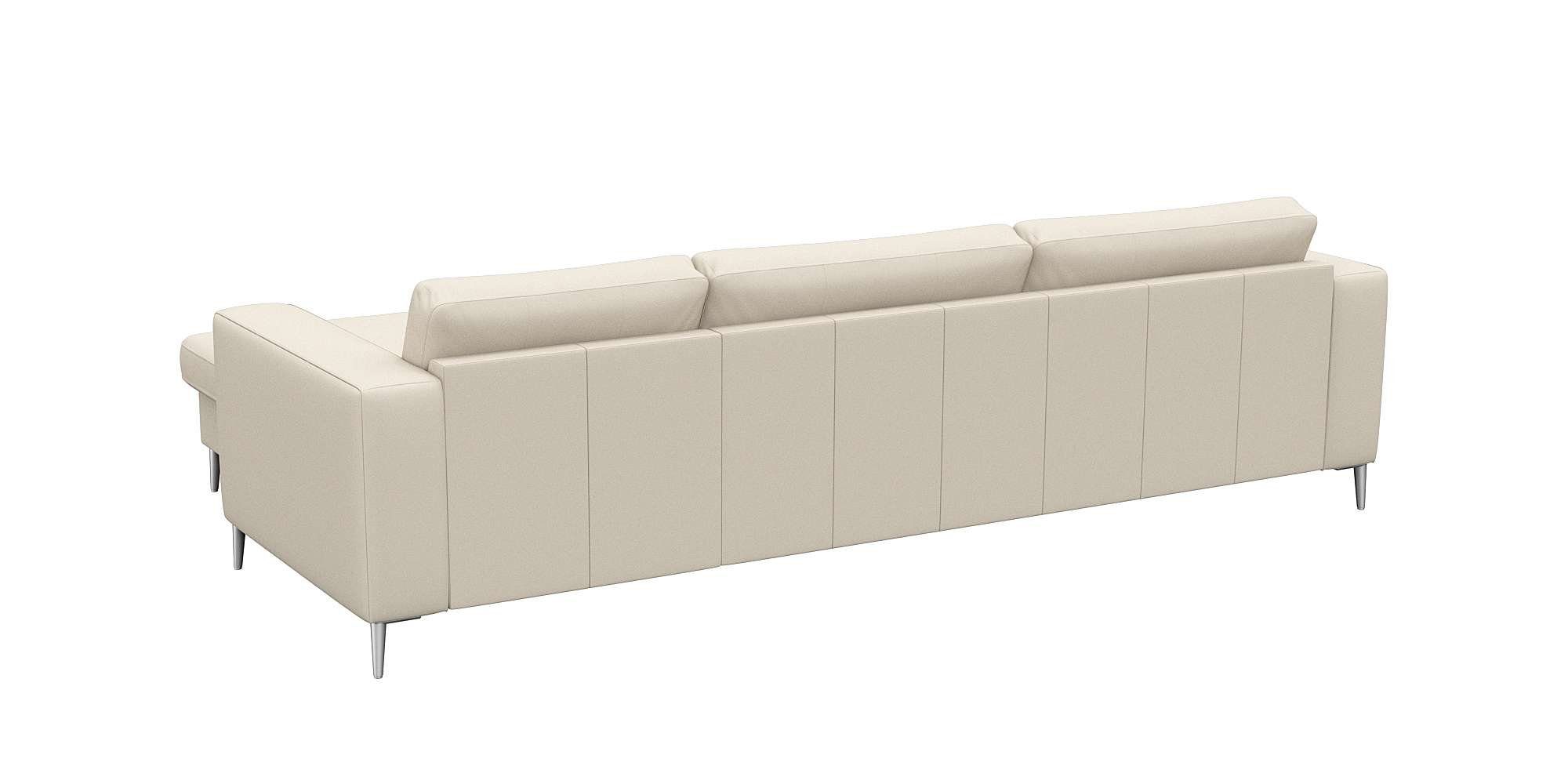 FLEXLUX Hoekbank Fiore, super zitcomfort door koudschuim in de zitting, L-vorm