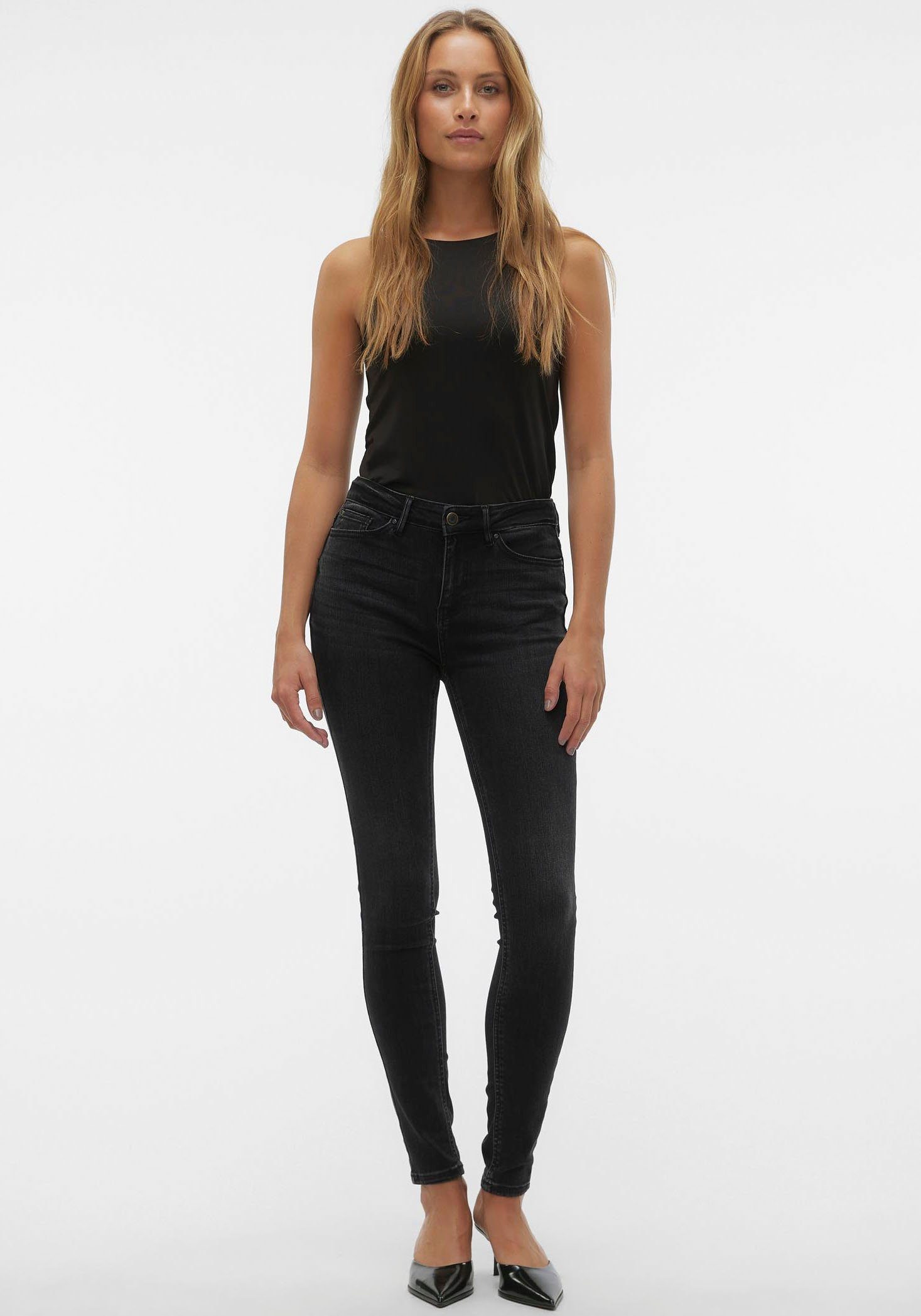 Vero Moda Skinny fit jeans VMFLASH MR SKINNY JEANS LI111 NOOS