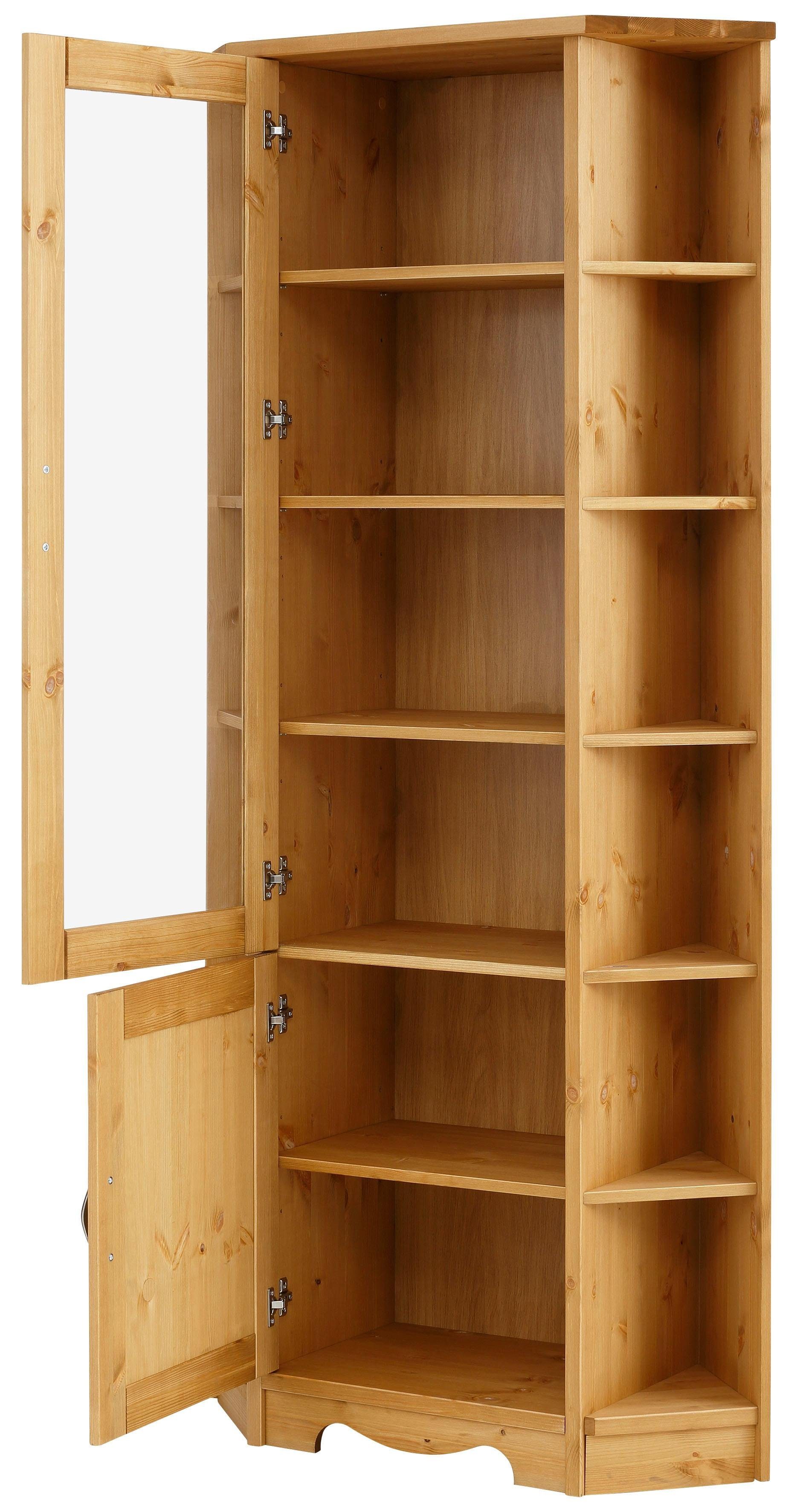 Home affaire Hoekvitrinekast Trinidad Hoogte 188 cm
