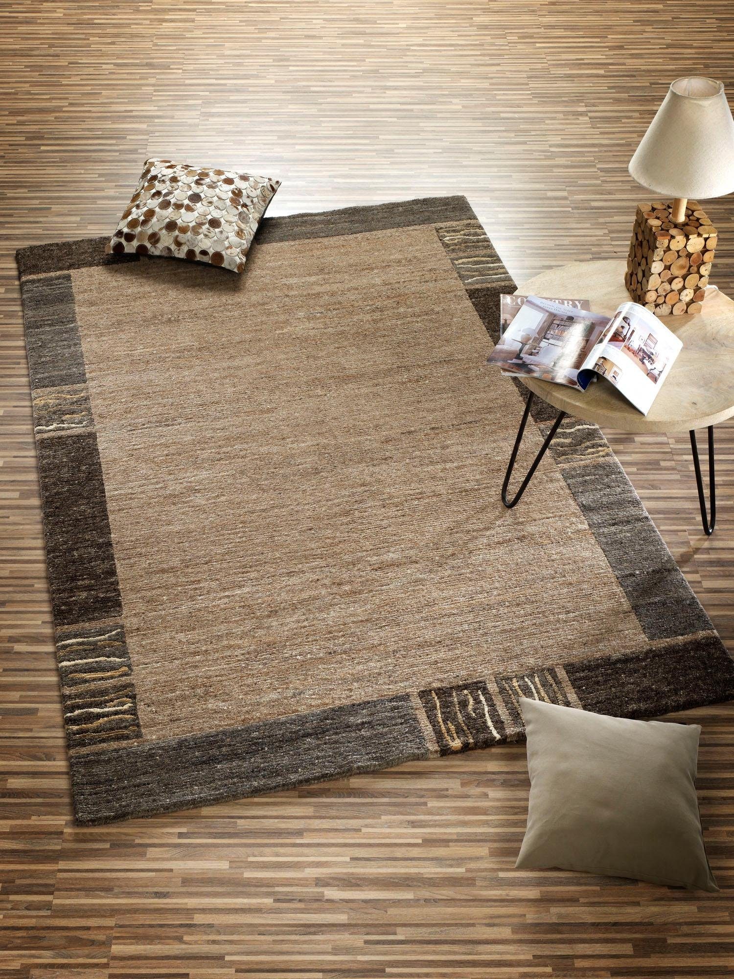 OCI DIE TEPPICHMARKE Vloerkleed Natura Silk Greny met de hand geknoopt, woonkamer