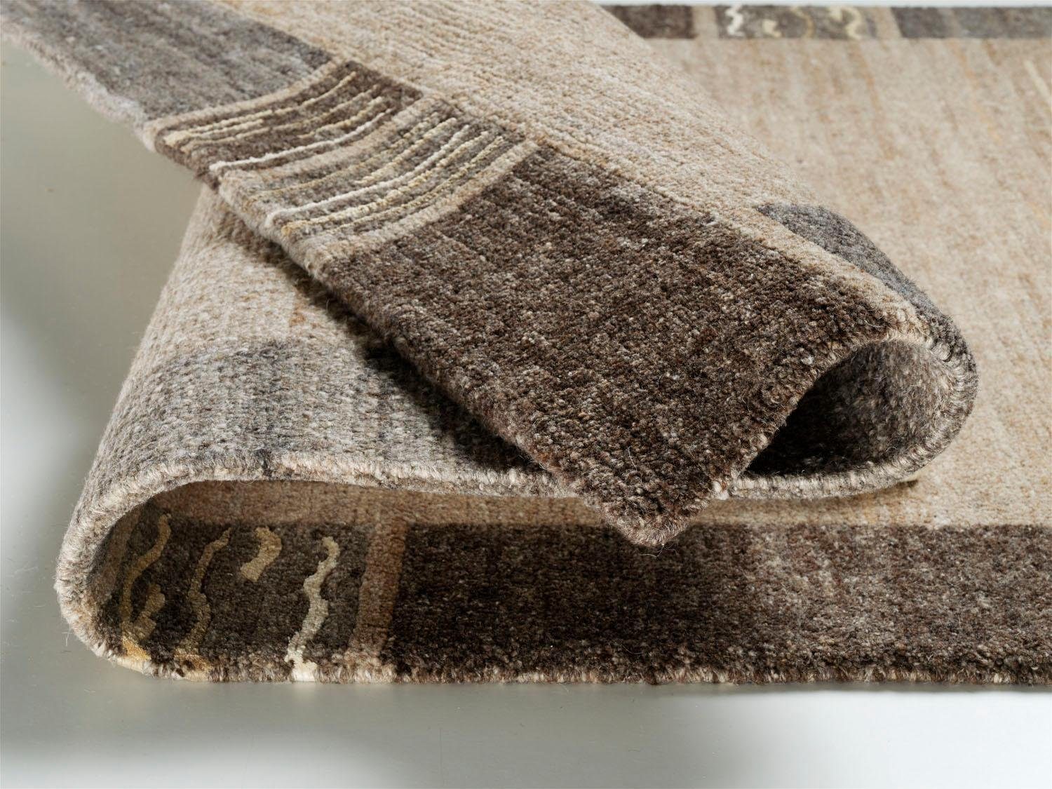 OCI DIE TEPPICHMARKE Vloerkleed Natura Silk Greny met de hand geknoopt, woonkamer