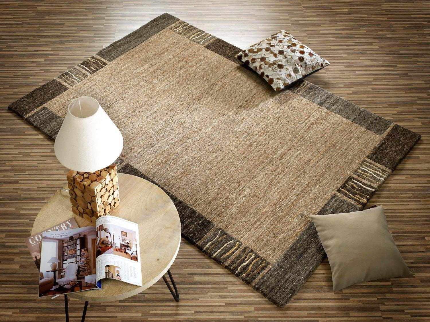 OCI DIE TEPPICHMARKE Vloerkleed Natura Silk Greny met de hand geknoopt, woonkamer