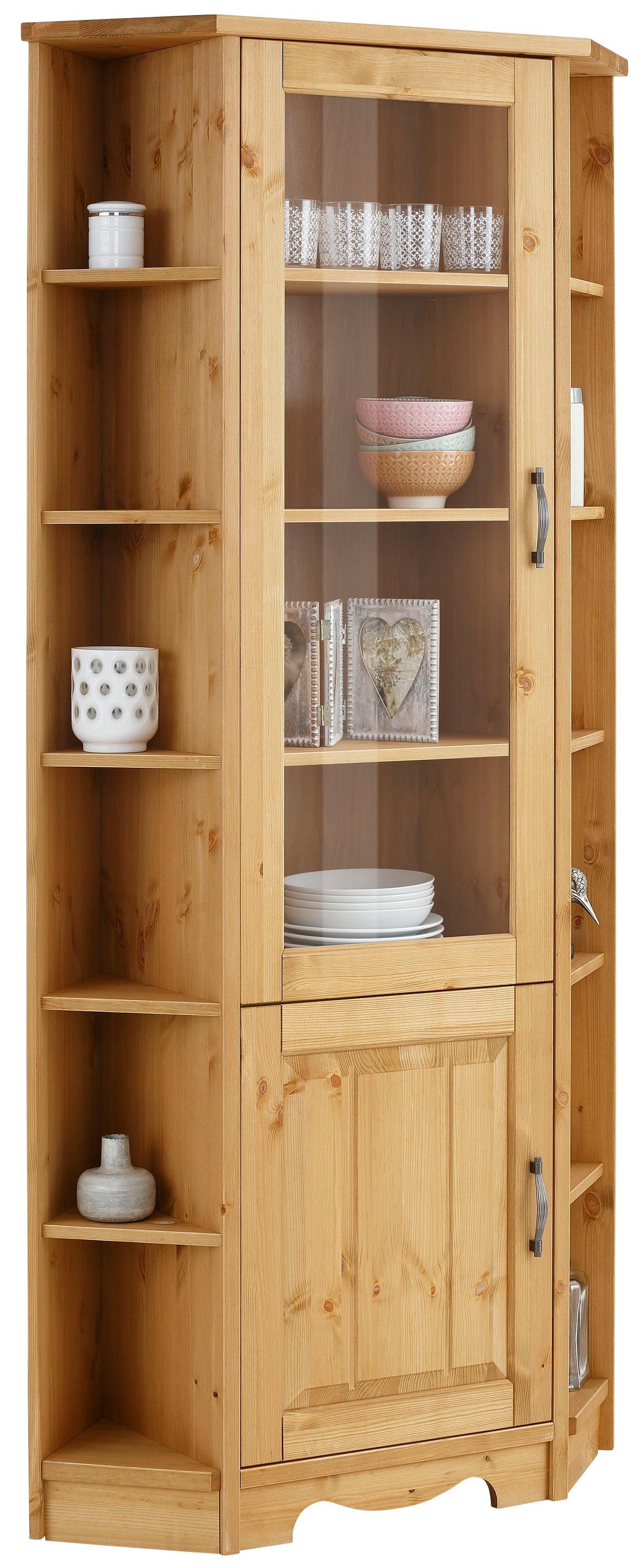 Home affaire Hoekvitrinekast Trinidad Hoogte 188 cm