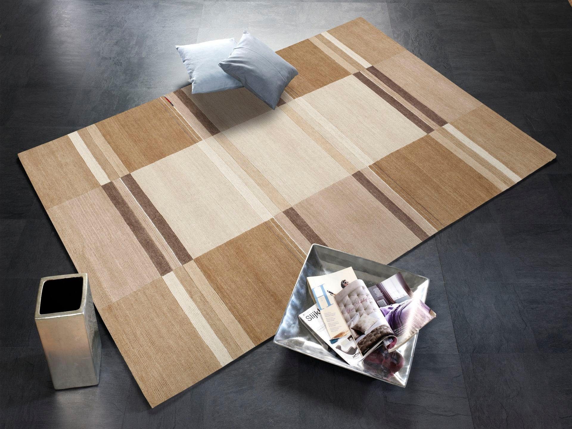 OCI DIE TEPPICHMARKE Vloerkleed Sensation Soya met de hand geknoopt, woonkamer
