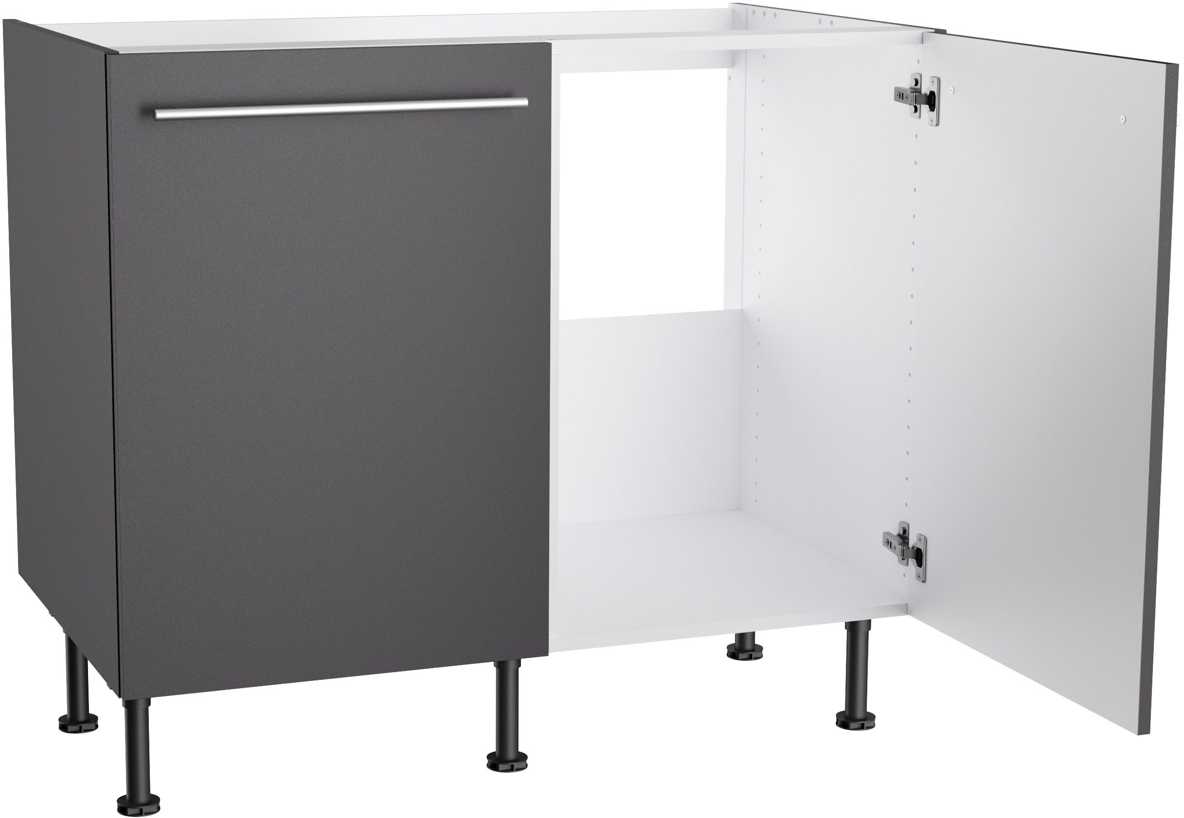 OPTIFIT Gootsteenkast Bern2 Breedte 100 cm, 2 deuren