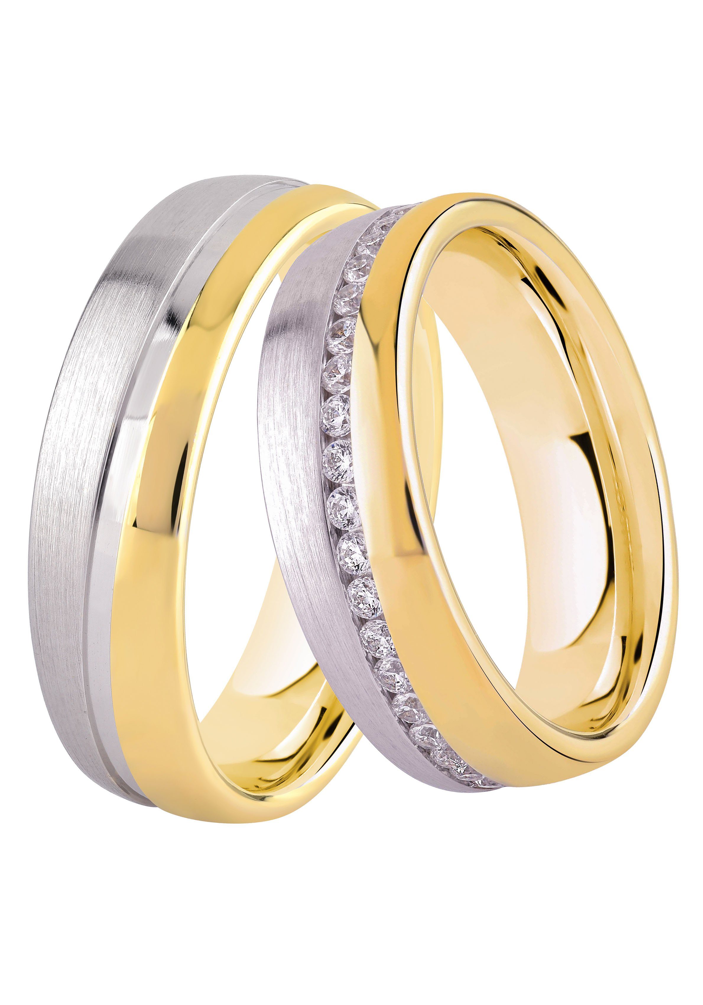 DOOSTI Trouwring Sieraad cadeau zilver 925 trouwring partner ring LIEFDE