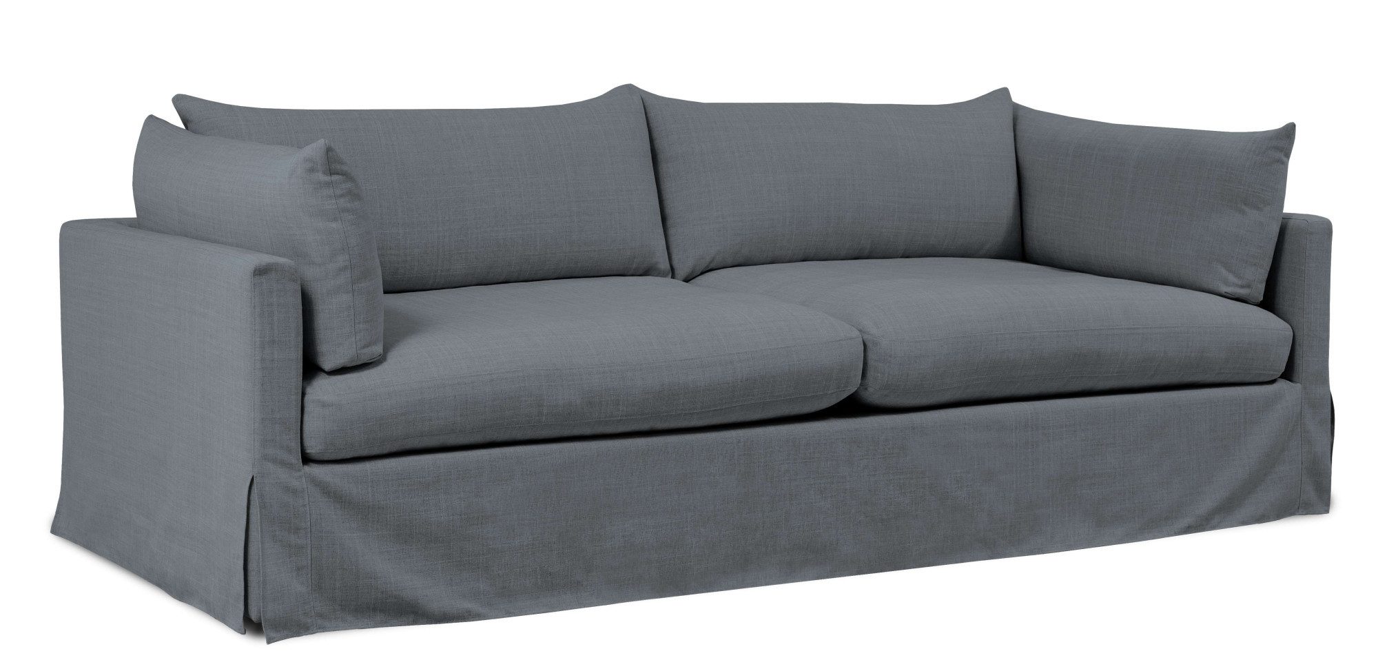 andas 3-zitsbank Joucas, Hoekbank, Breedte 244 cm extra diepe zitting, met vezelbalvulling voor meer zitcomfort (1 stuk)