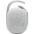 jbl portable luidspreker clip 4 wit