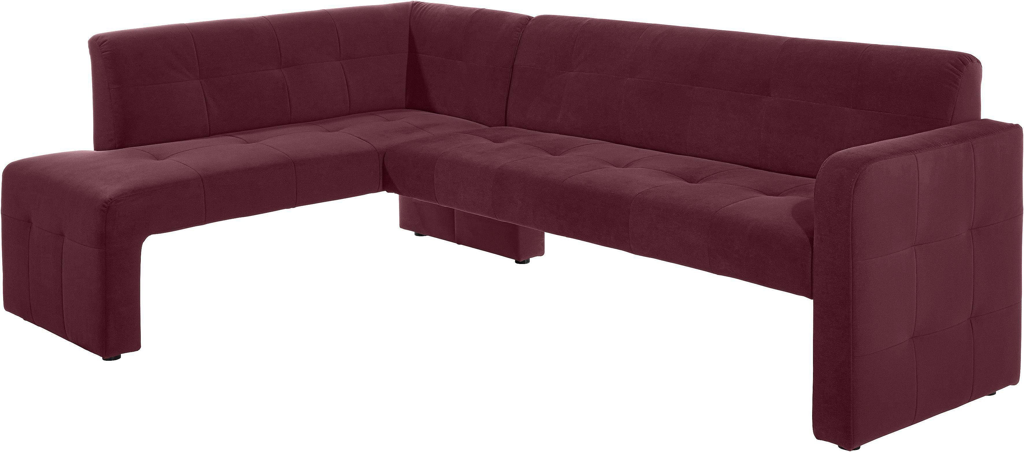 exxpo - sofa fashion Eetbank Barista, comfortabel en elegant, hoge bodemvrijheid, moderne zit- en rugverwerking, vrij in de ruimte te plaatsen