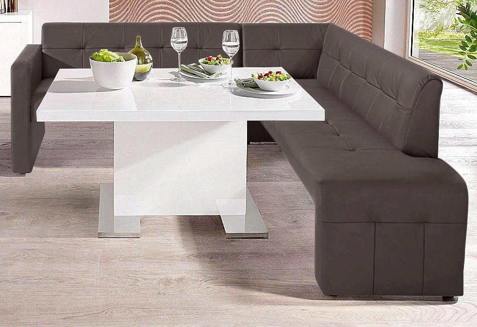 exxpo - sofa fashion Eetbank Barista, comfortabel en elegant, hoge bodemvrijheid, Hoekbank Barista comfortabel en elegant, hoogwaardige detailafwerking