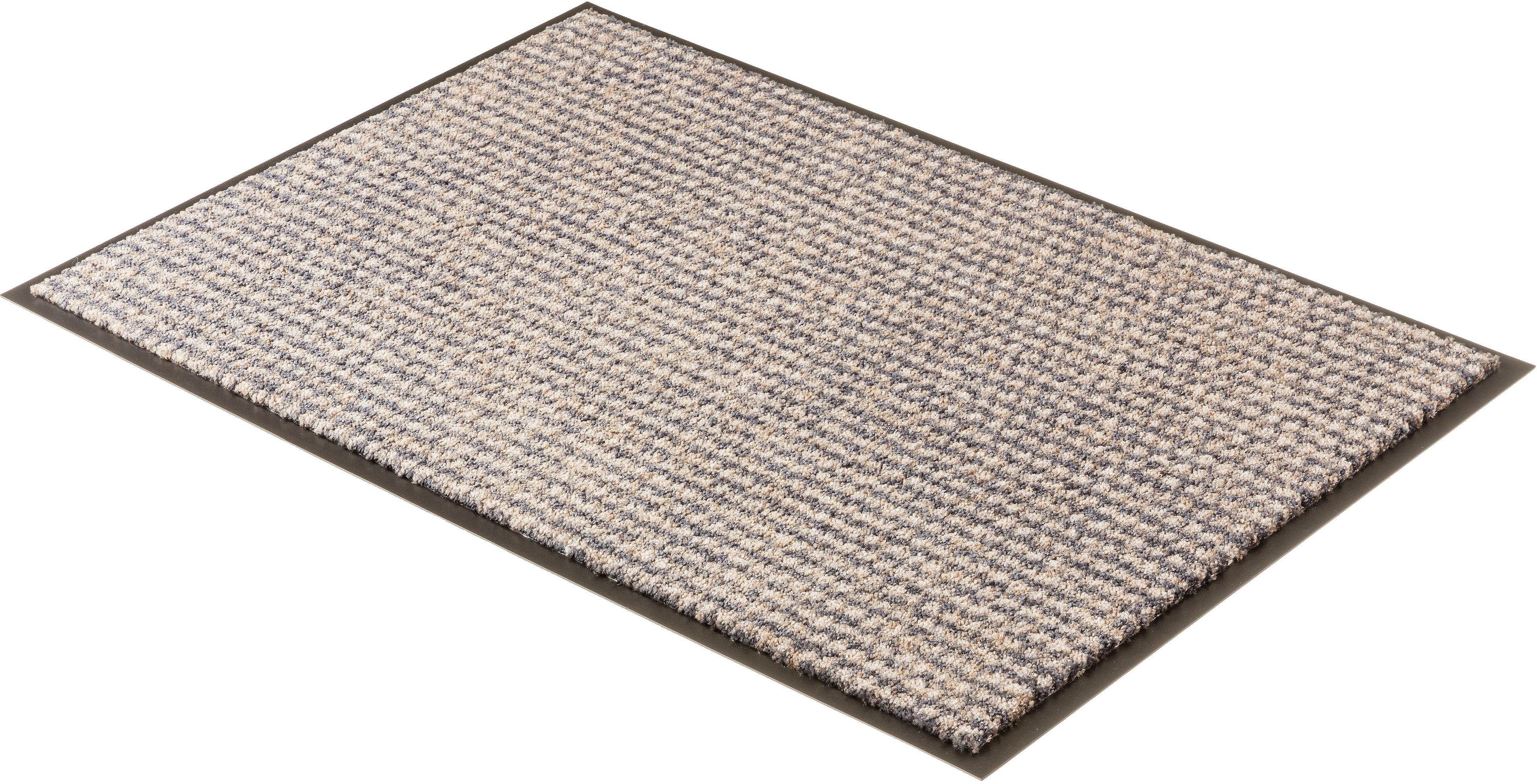 SCHÖNER WOHNEN-KOLLEKTION Mat Miami 002 Inloopmat, wasbaar deurmatten maat 50x70 cm bruin