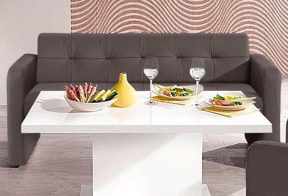 exxpo - sofa fashion Zitbank Barista Keukenbank, compacte afmetingen, zithoogte 49cm
