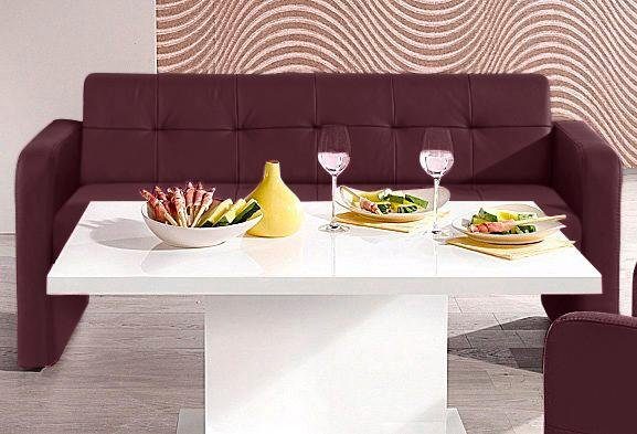 exxpo - sofa fashion Zitbank Barista Keukenbank, compacte afmetingen, zithoogte 49cm