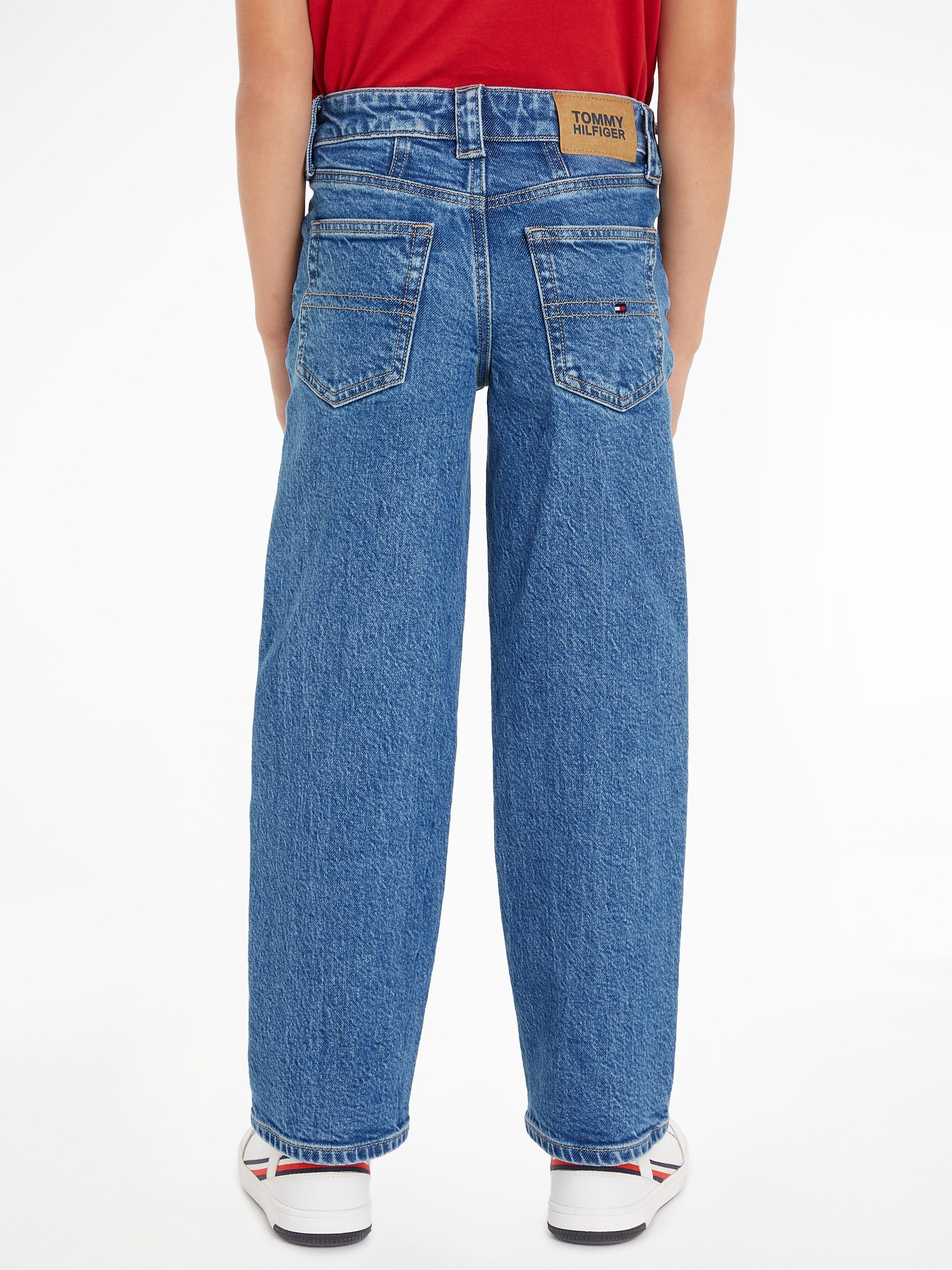 Tommy Hilfiger Bootcut jeans GIRLFRIEND COMFORT DENIM Kinderen tot 16 jaar in 5-pocket-stijl