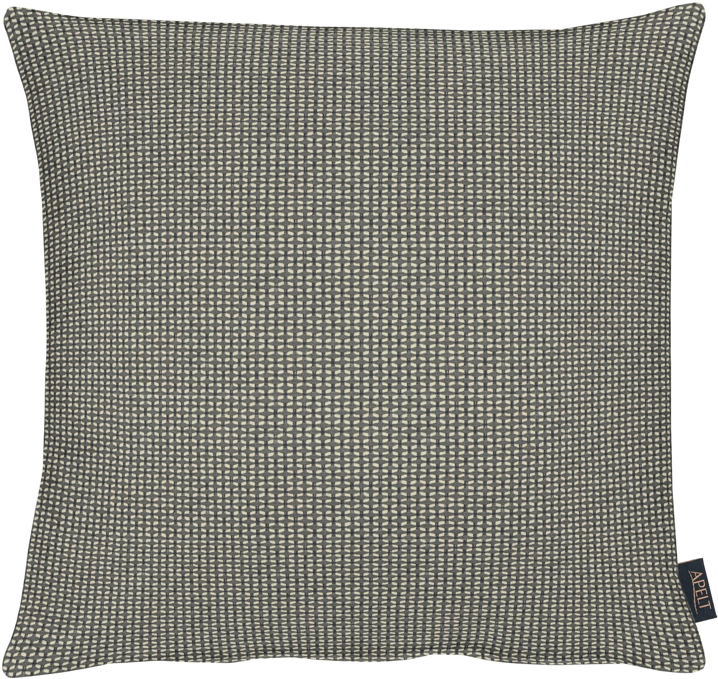 APELT Sierkussen 1104 Kussenovertrek zonder vulling(1 stuk) sierkussens maat 1x 40x40 cm grijs