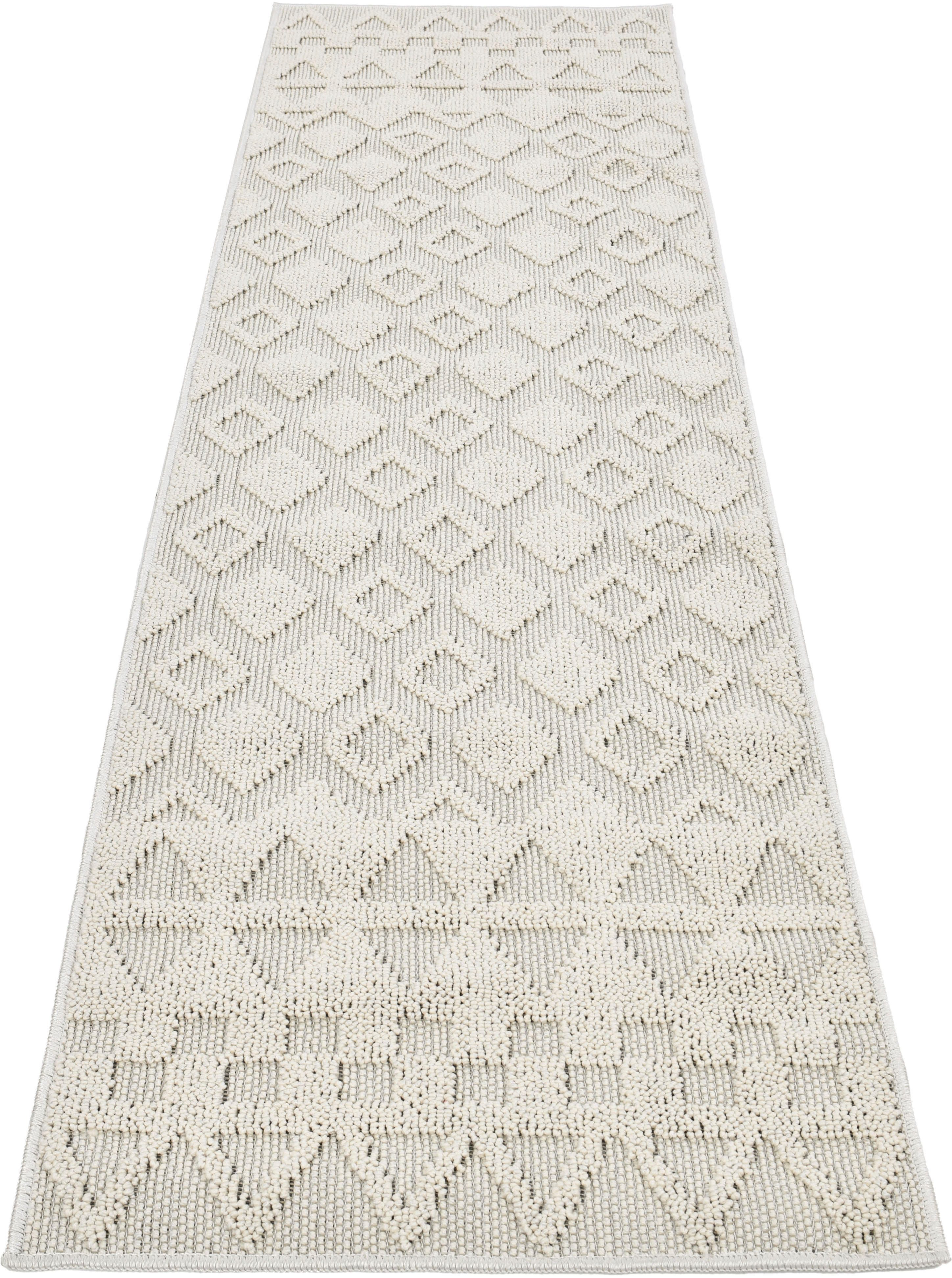 my home Loper Juliane Outdoor Hoog-laag structuur, Boho, geschikt voor buiten
