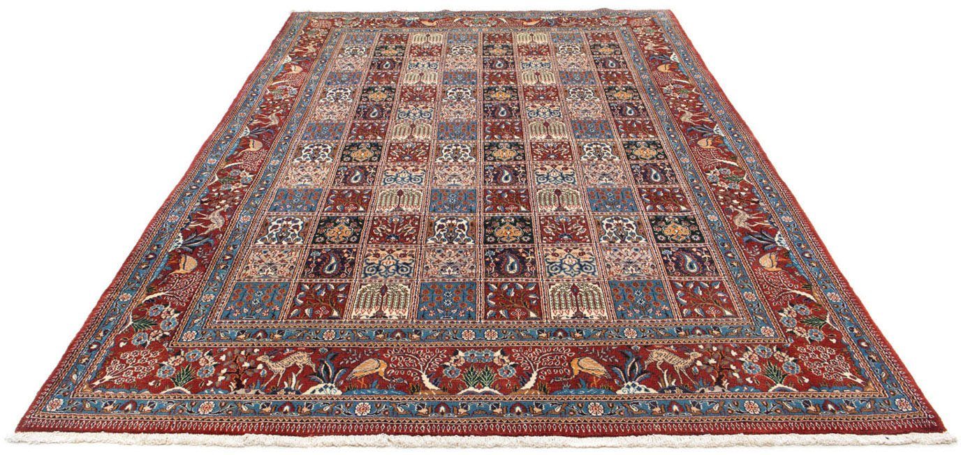 morgenland Wollen kleed Moud velden rosso chiaro 295 x 195 cm Uniek exemplaar met certificaat