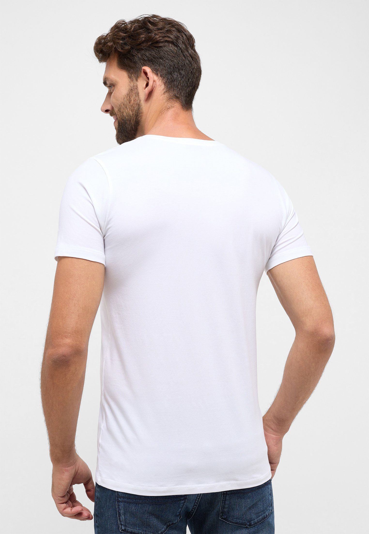 Eterna Shirt met V-hals