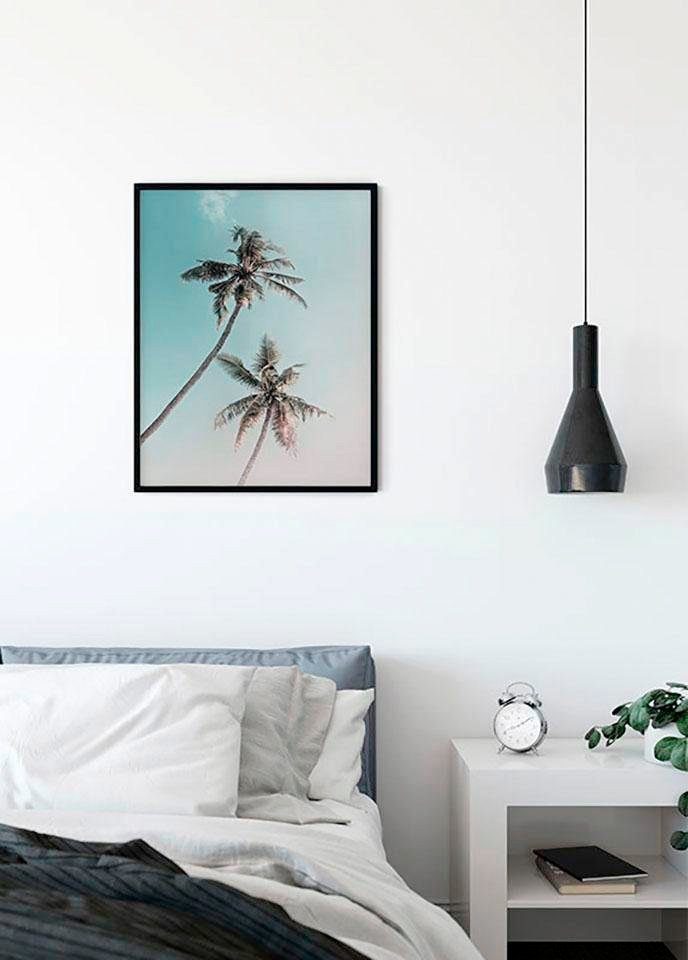 Komar Wanddecoratie Miami Palms Wanddecoratie - zonder lijst (1 stuk)