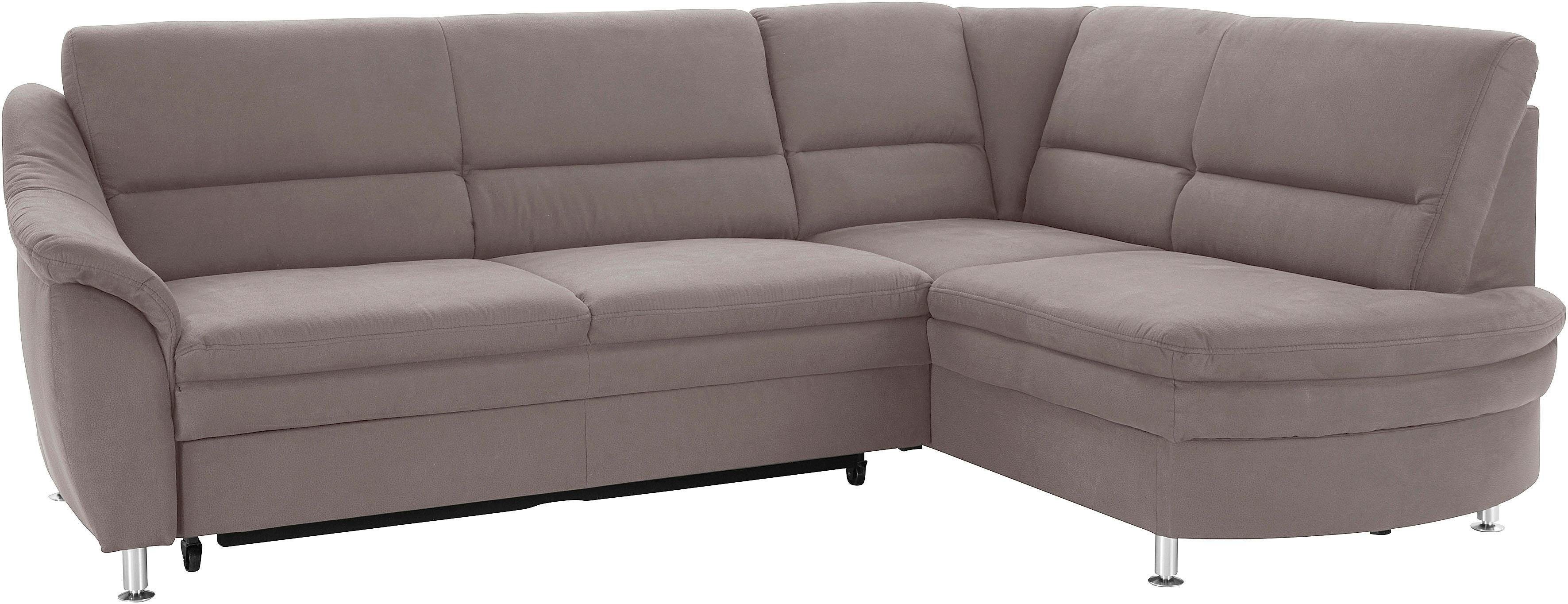 sit&more Hoekbank Cardoso L-vorm met binnenvering, naar keuze met slaapfunctie en lade