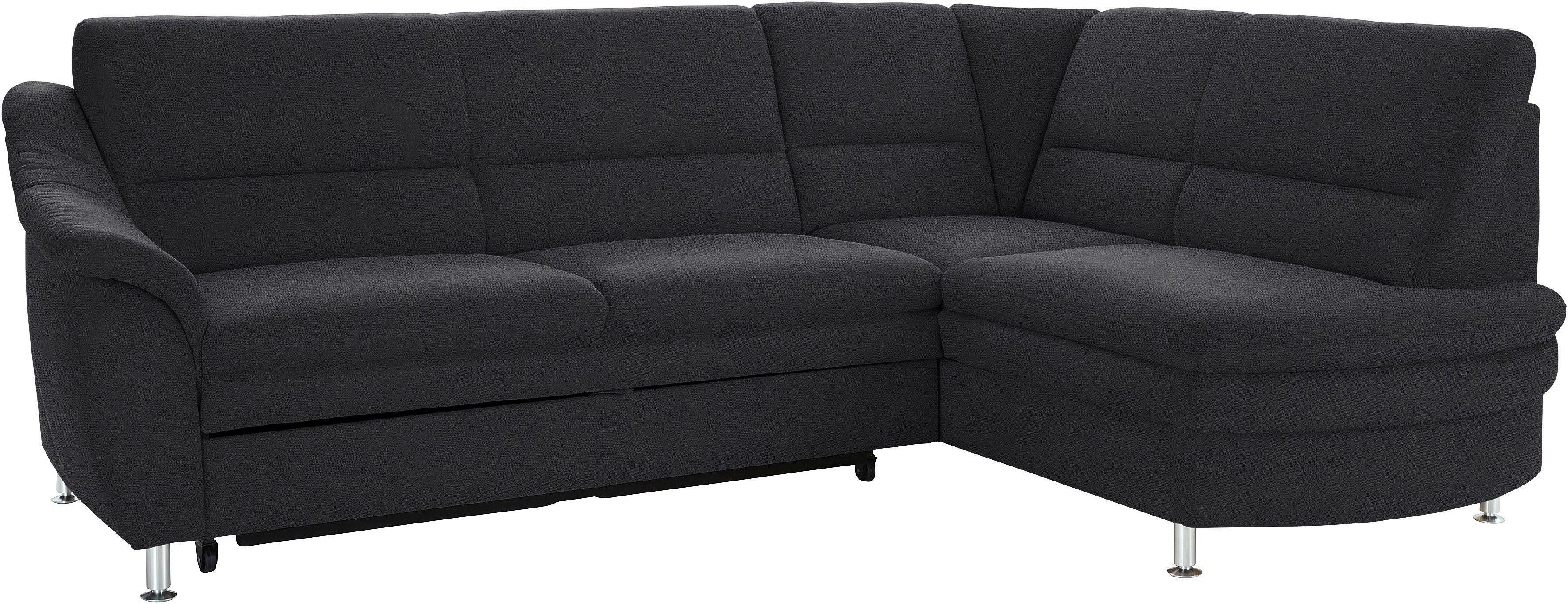 sit&more Hoekbank Cardoso L-vorm met binnenvering, naar keuze met slaapfunctie en lade