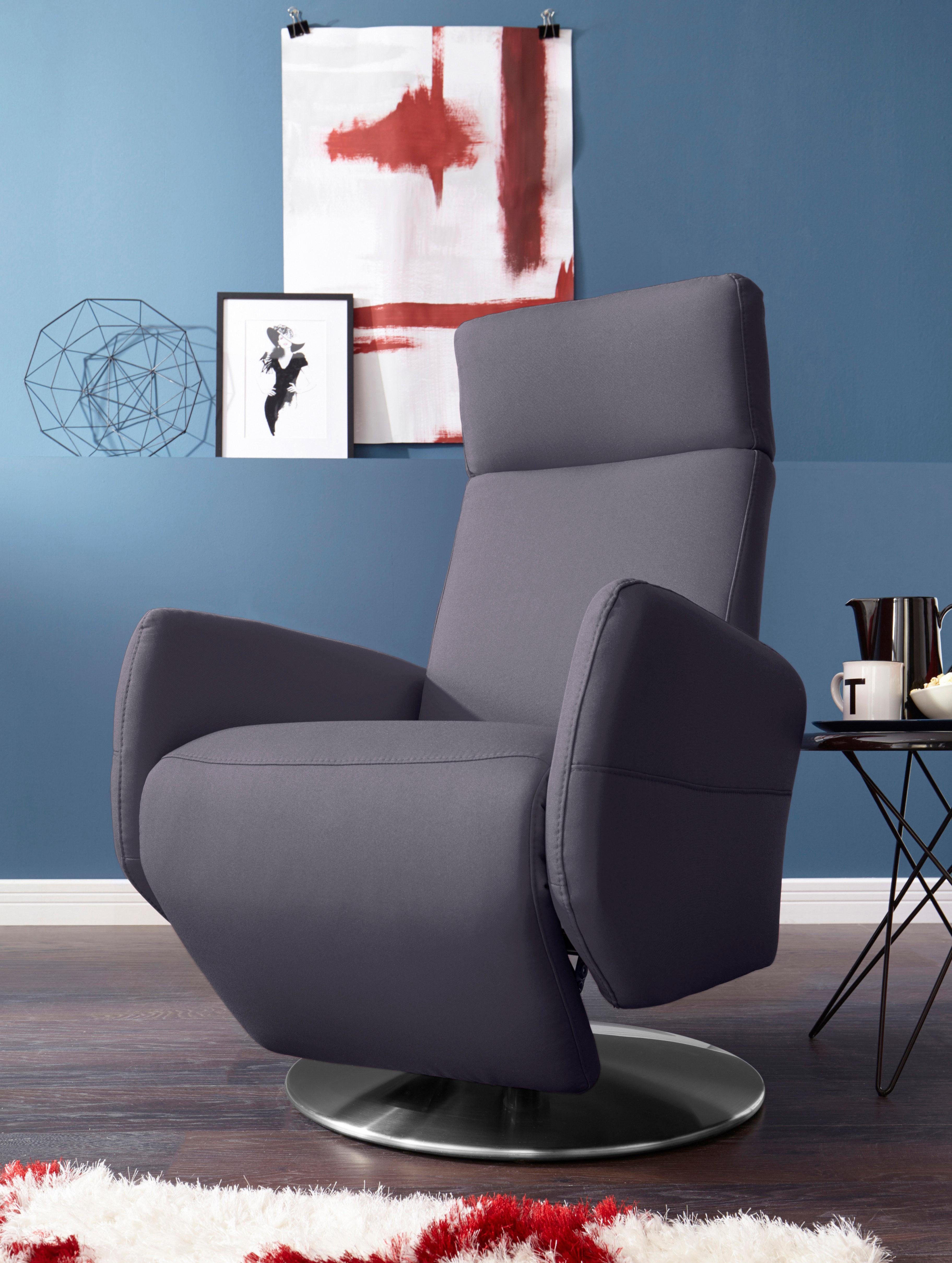 sit&more Relaxfauteuil Cobra tv-fauteuils grijs