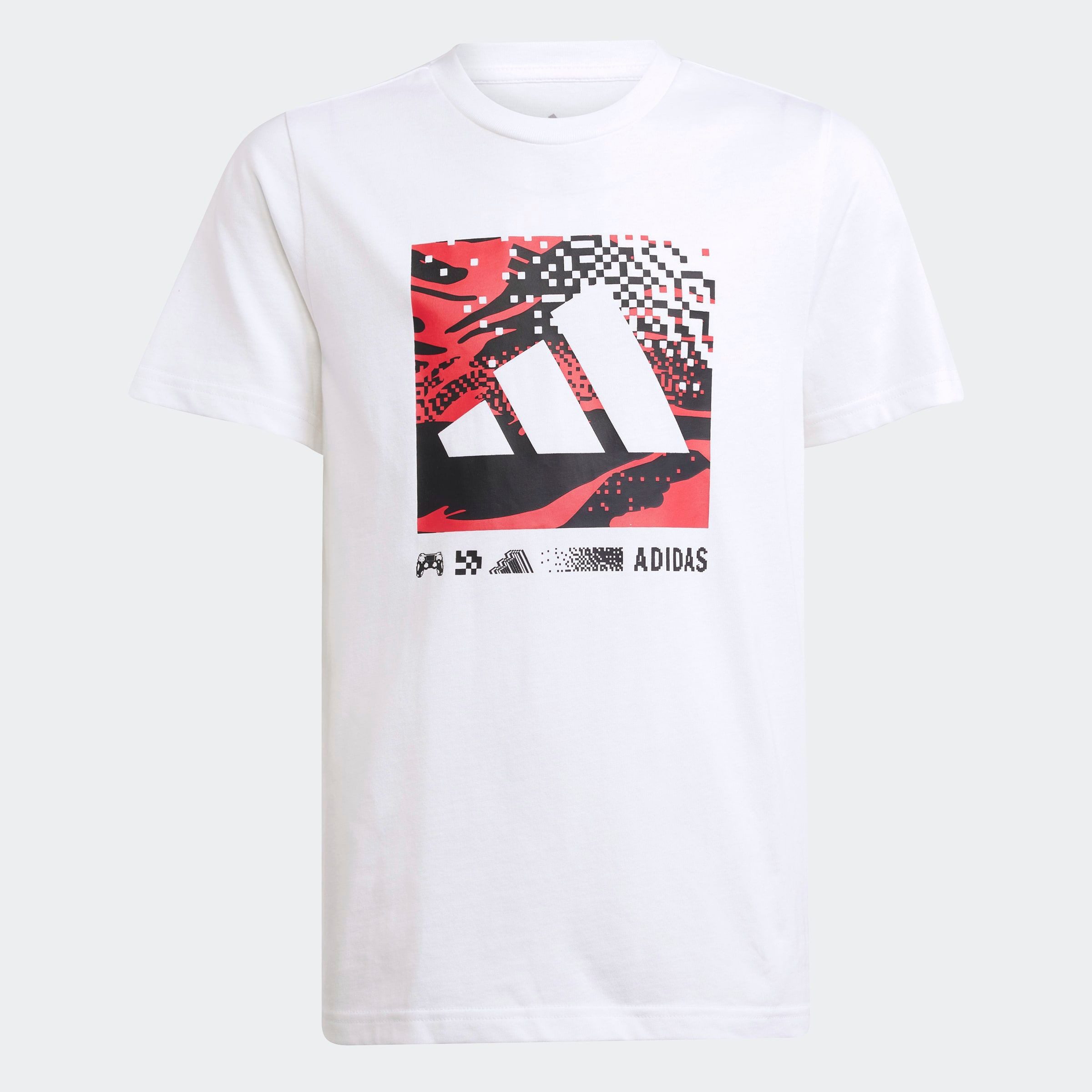 adidas Sportswear T-shirt J CAMO LOGO TEE