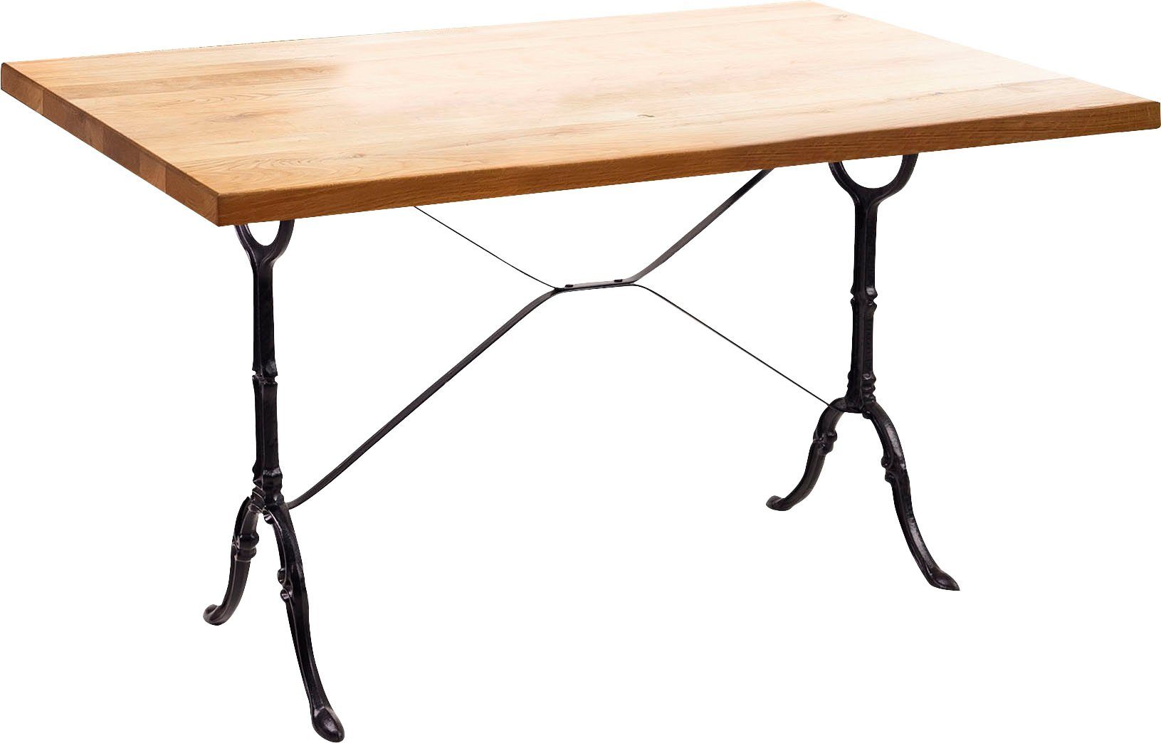 SIT Eettafel Gietijzeren frame in bistro-stijl
