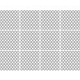 queence tegelsticker motief (set, 12 stuks) grijs