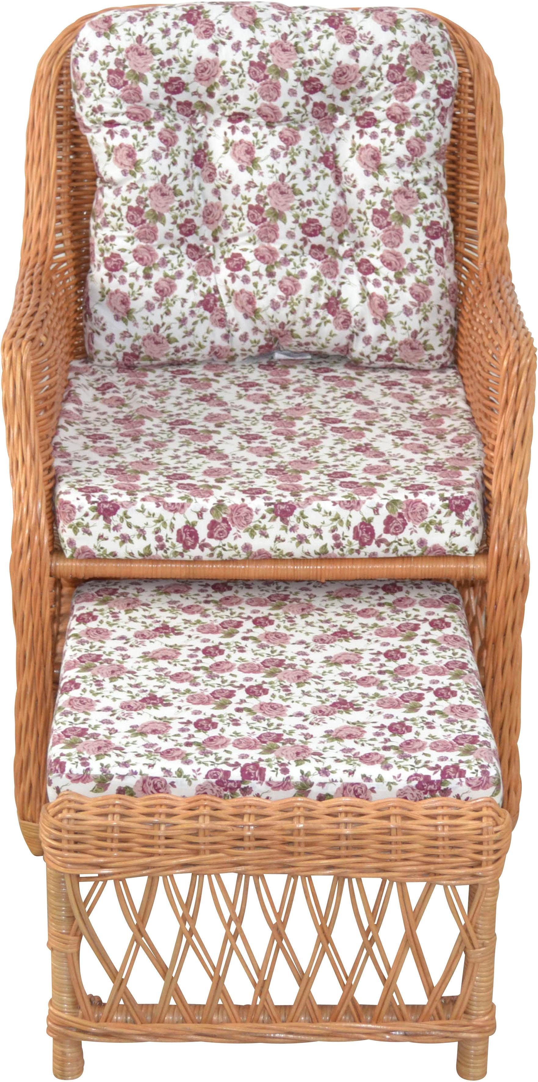Home affaire Rotanstoel Handwerk, afm. (bxdxh): (67x75x91)