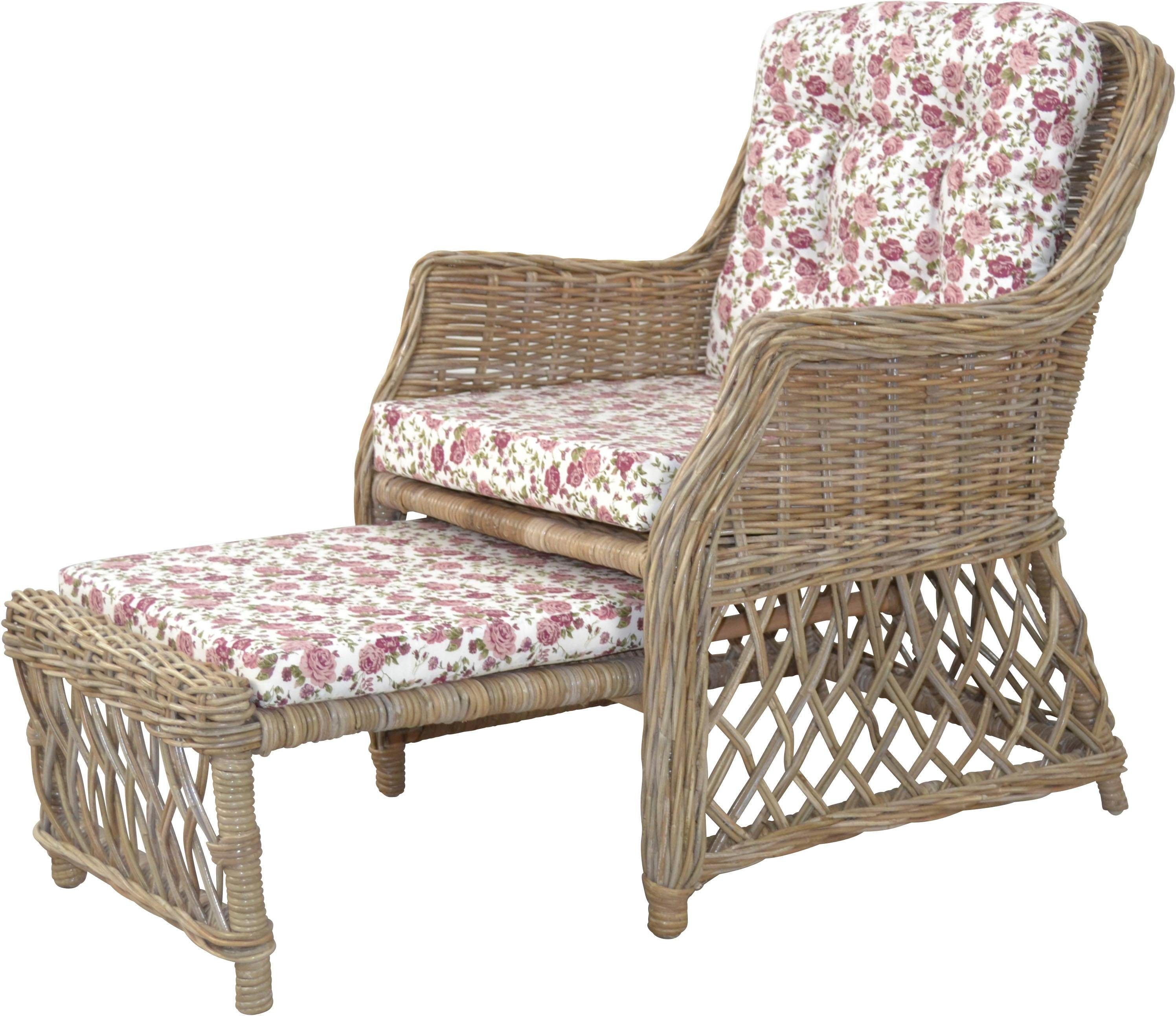 Home affaire Rotanstoel Handwerk, afm. (bxdxh): (67x75x91)