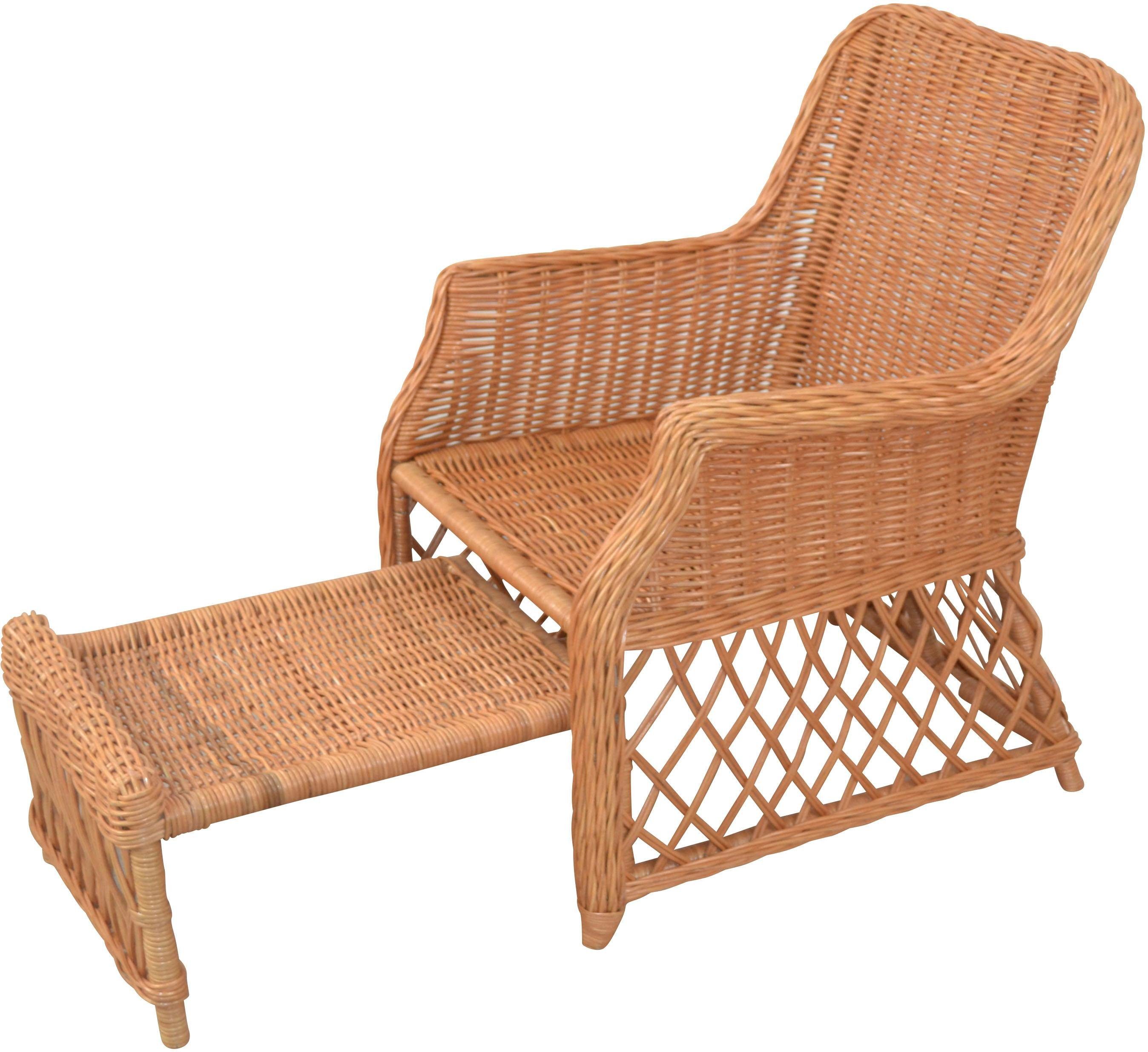 Home affaire Rotanstoel Handwerk, afm. (bxdxh): (67x75x91)