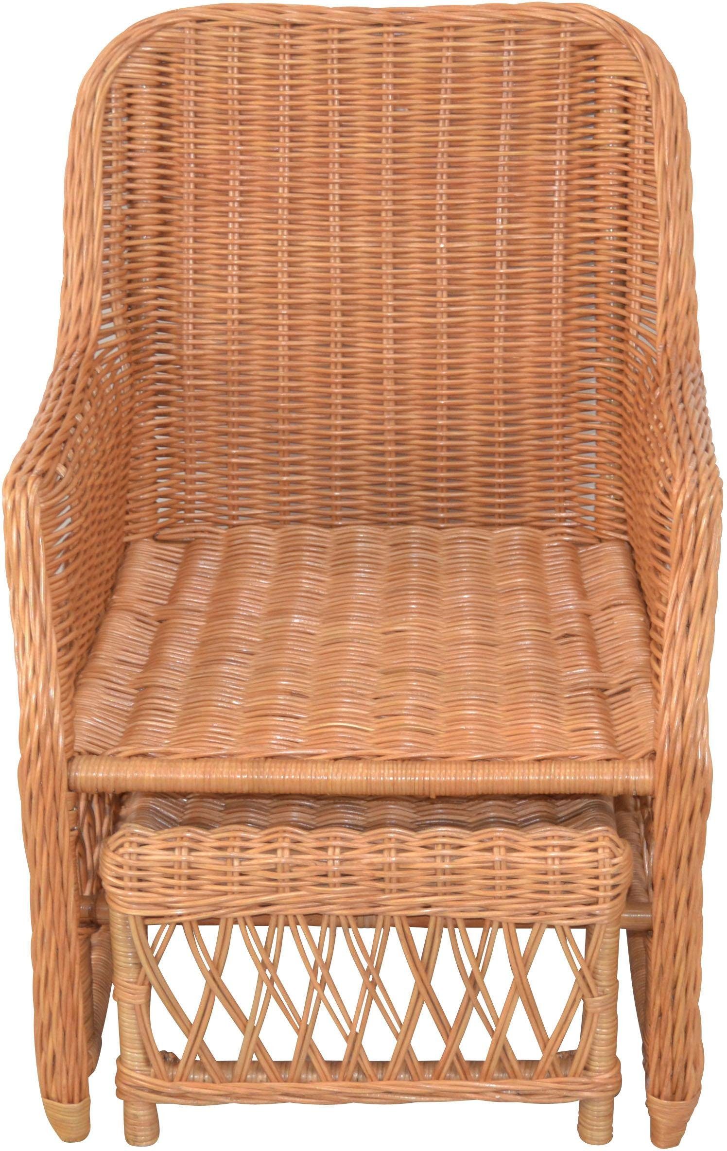 Home affaire Rotanstoel Handwerk, afm. (bxdxh): (67x75x91)