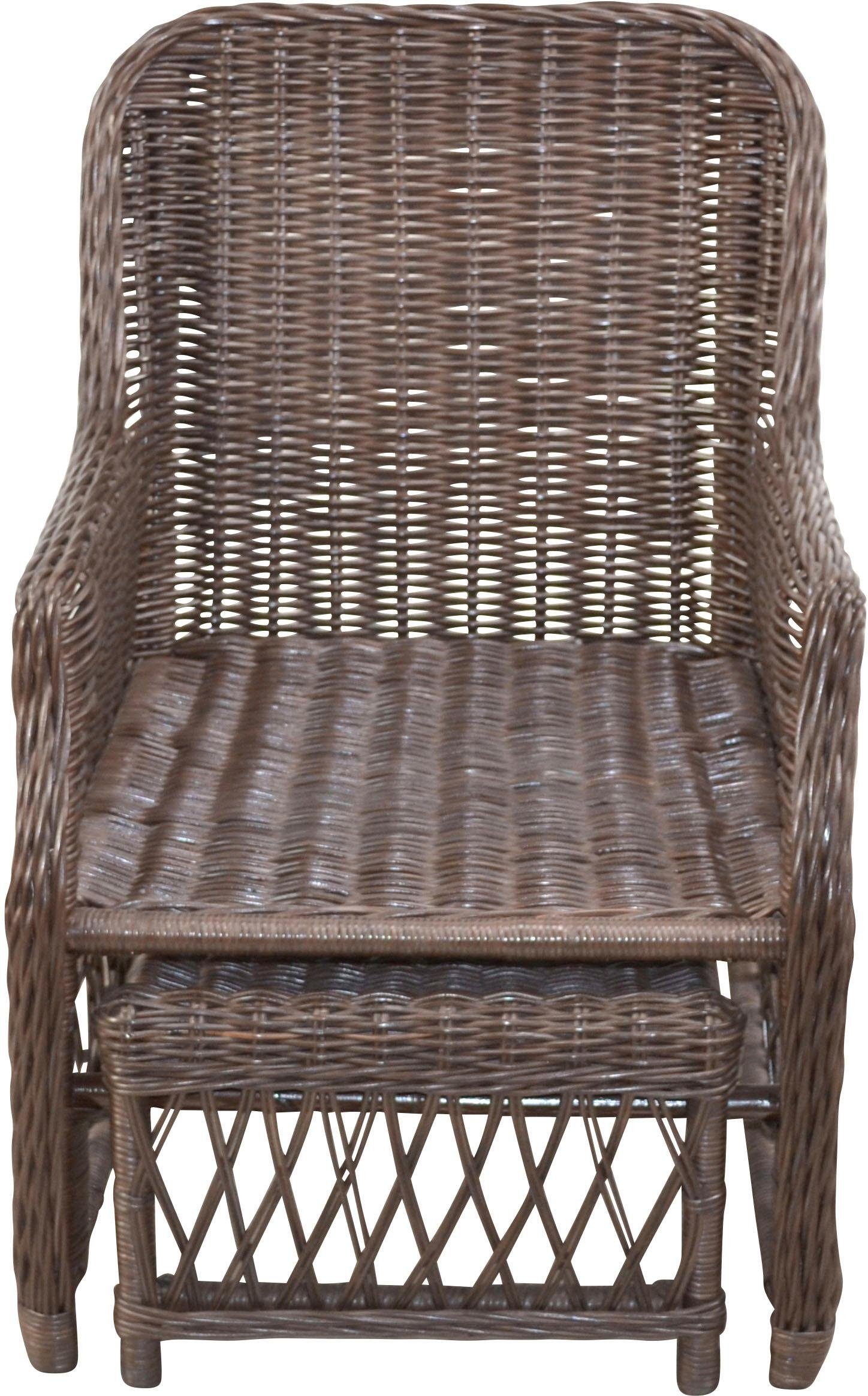Home affaire Rotanstoel Handwerk, afm. (bxdxh): (67x75x91)