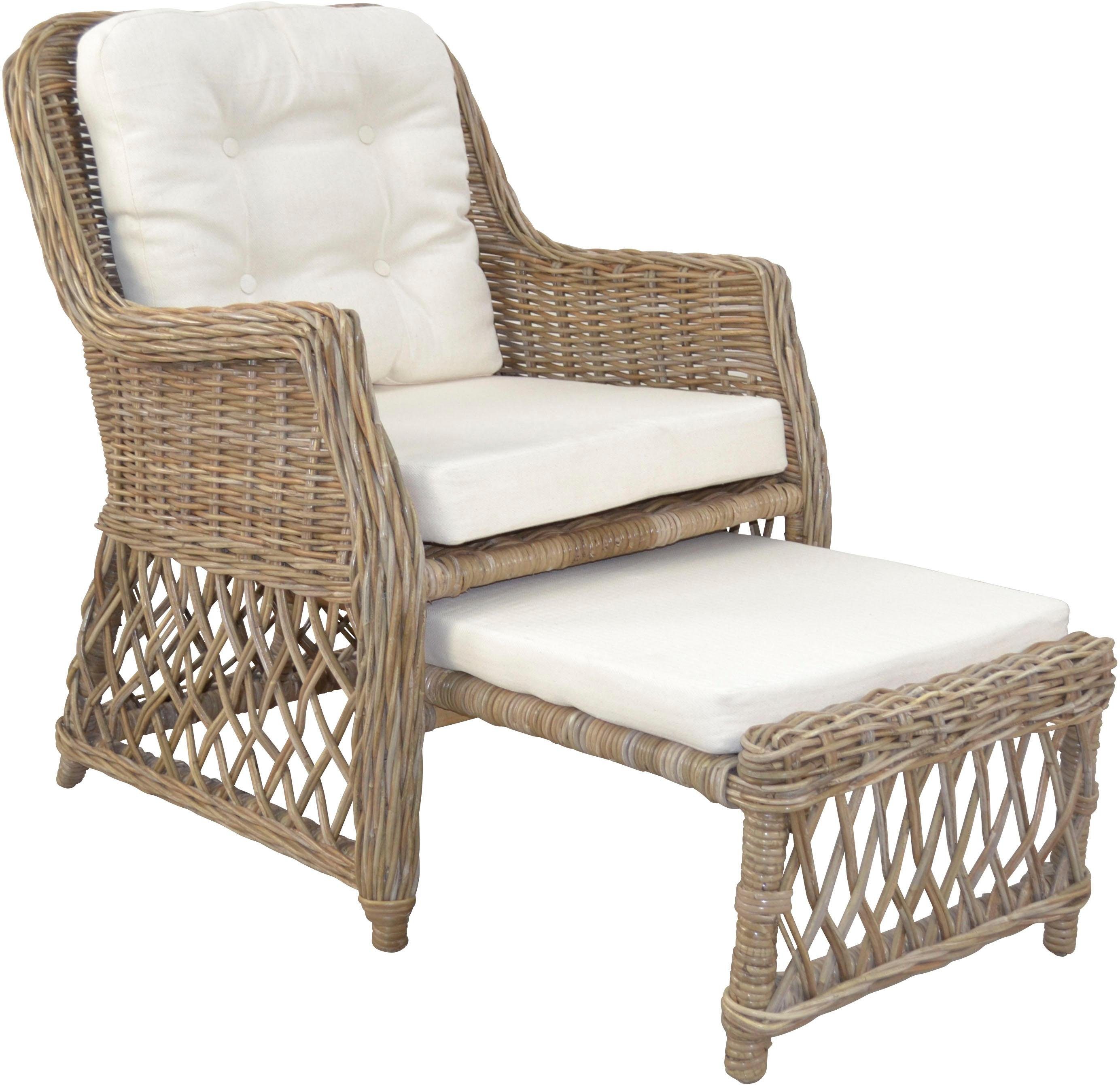 Home affaire Rotanstoel Handwerk, afm. (bxdxh): (67x75x91)