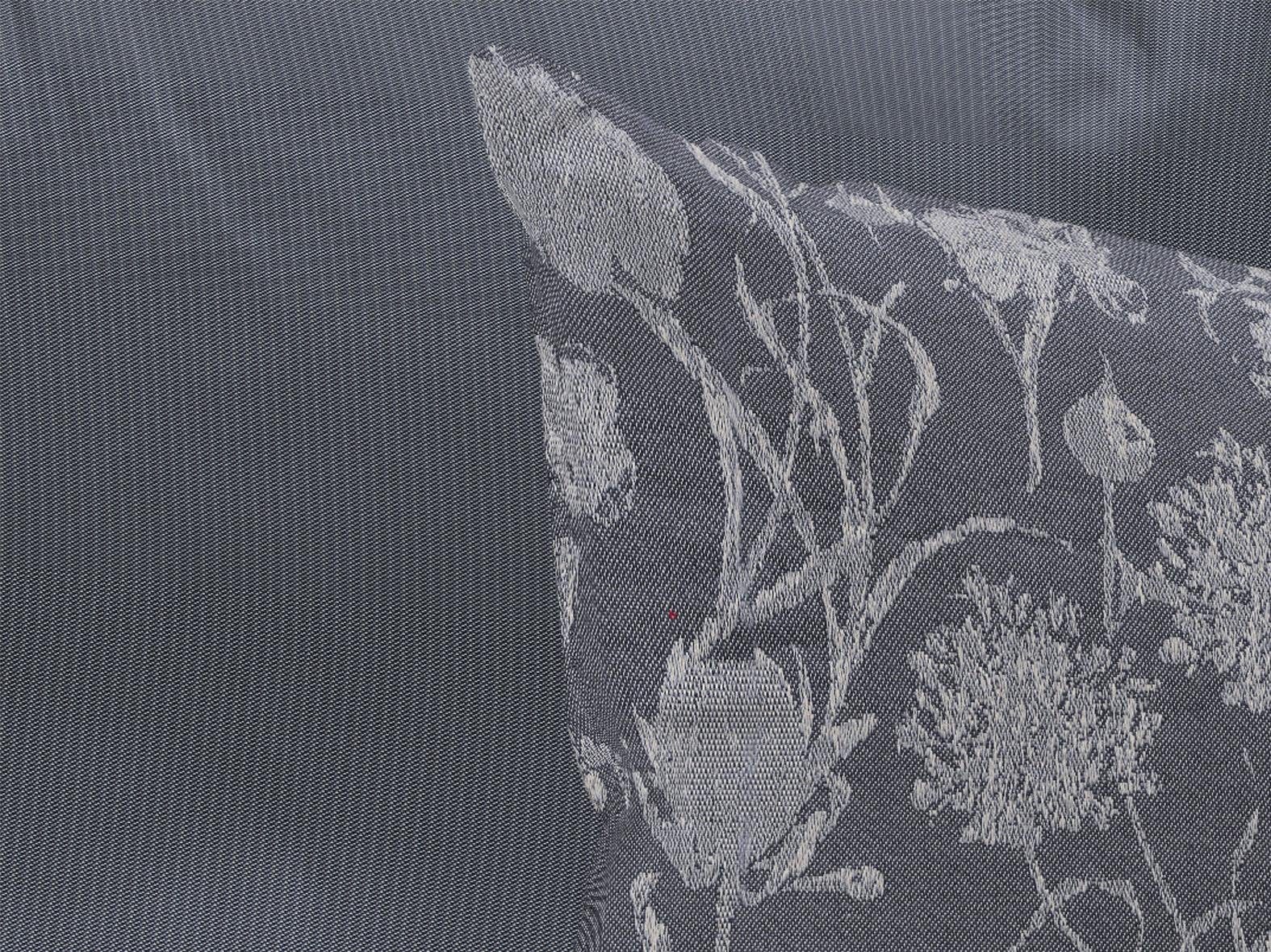 Adam Sierkussen Flower Cuveé Light met bloemmotief, tweezijdig te gebruiken kussensloop zonder vulling, 1 stuks (1 stuk)